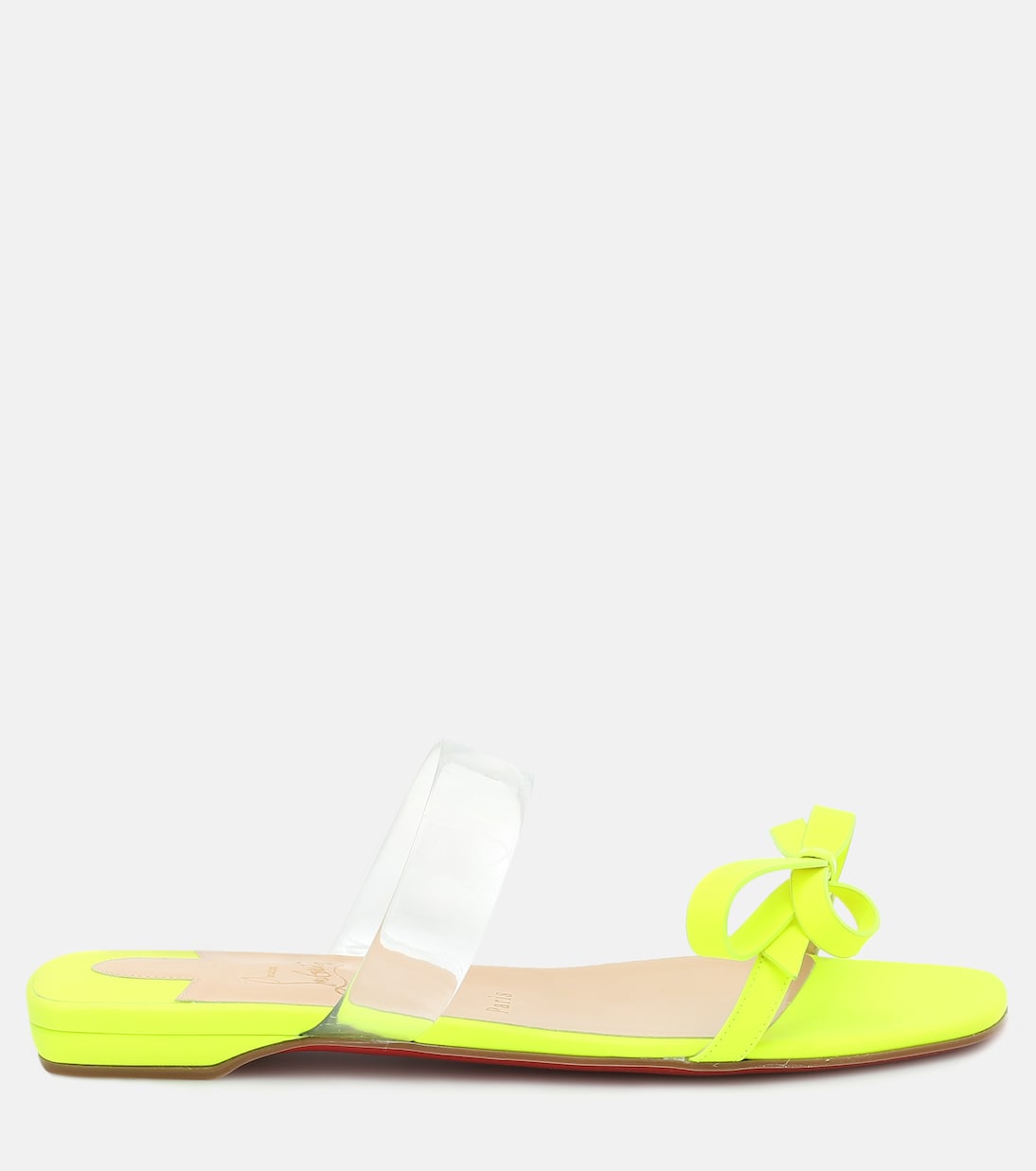 Just Nodo PVC-trimmed leather sandals | Christian Louboutin