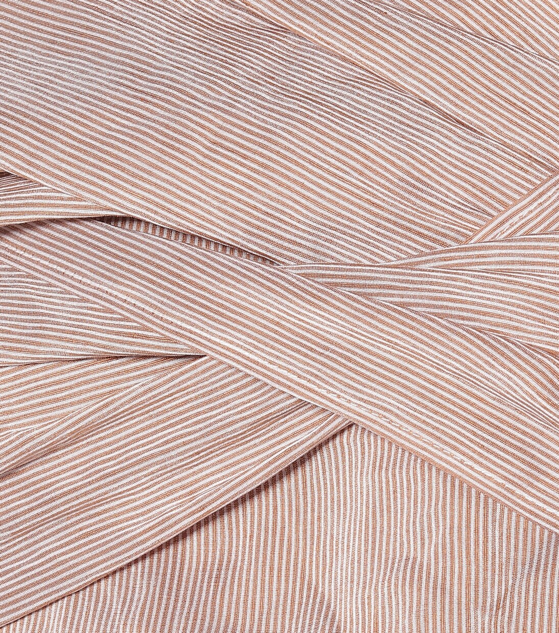Striped linen-blend top | Chloé