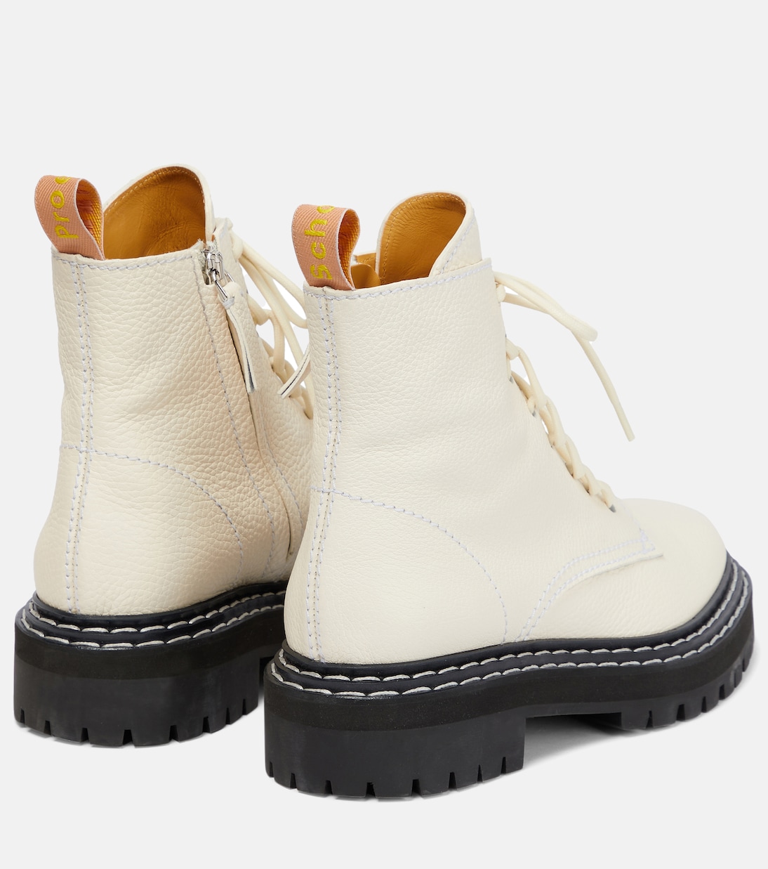 Stivaletti stringati in pelle | Proenza Schouler