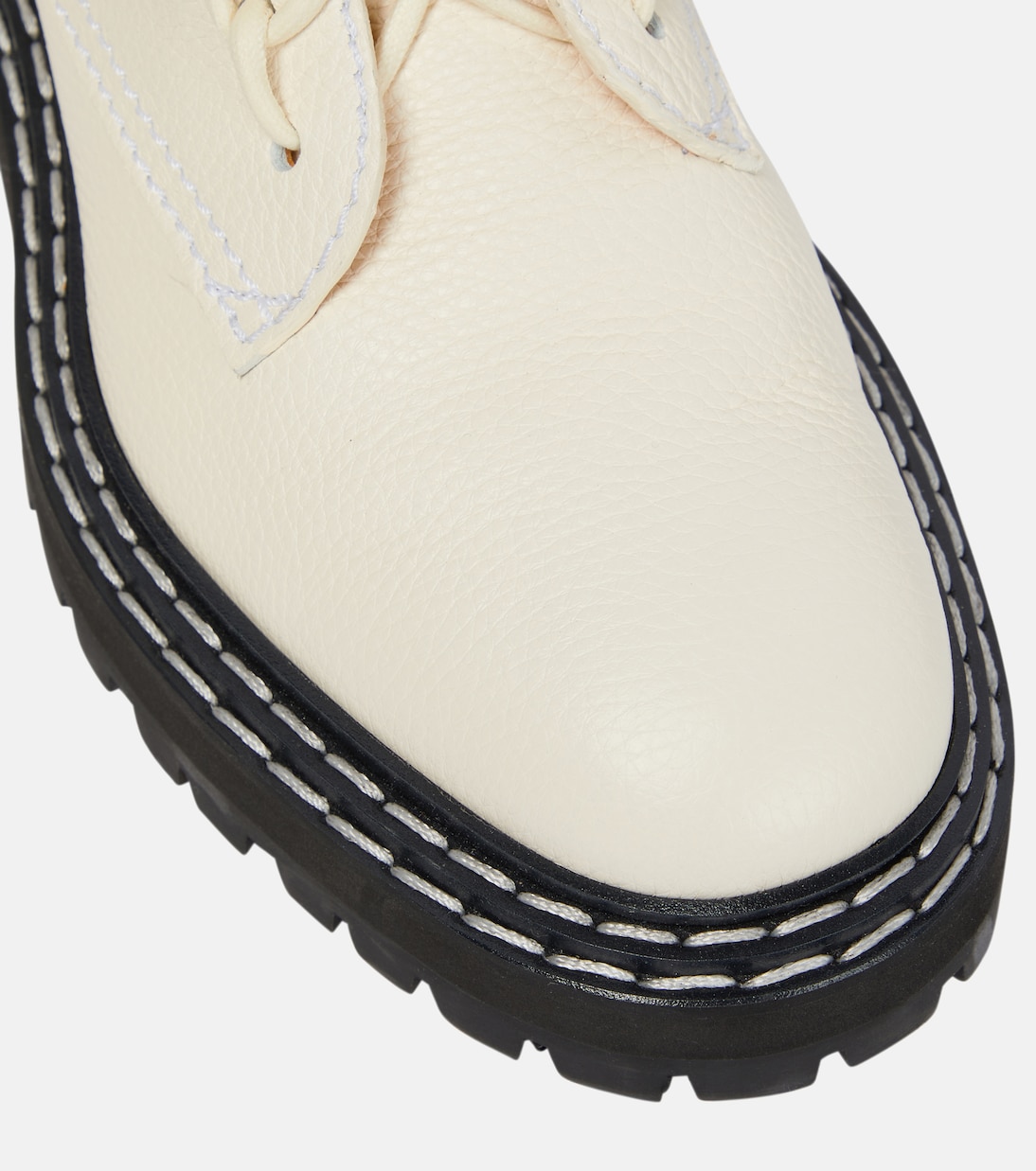 Stivaletti stringati in pelle | Proenza Schouler