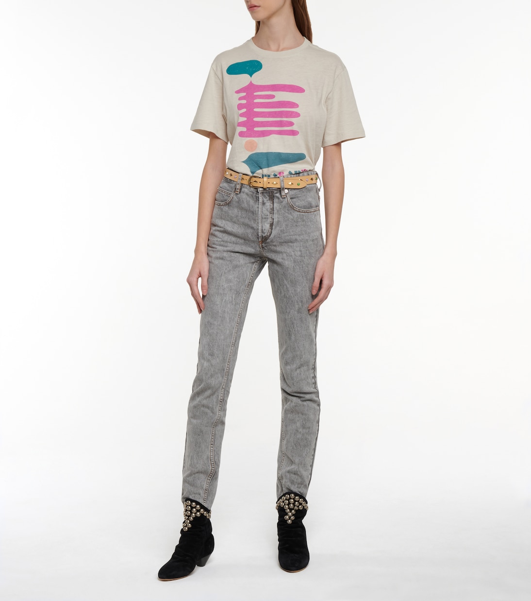 High-Rise Slim Jeans Biliana | Marant Etoile