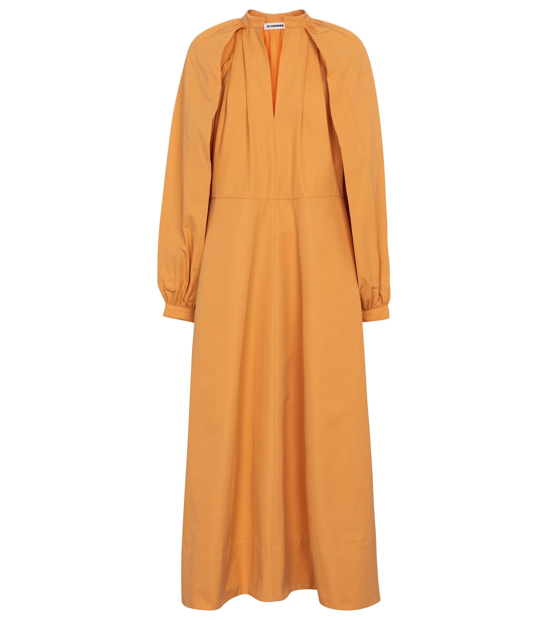 Midikleid aus Baumwollpopeline | Jil Sander
