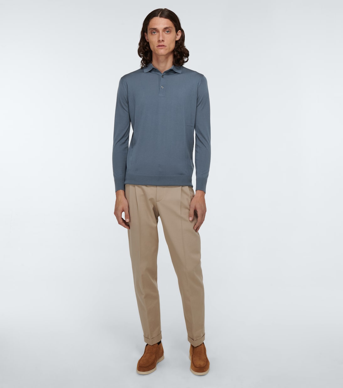 Polopullover MI aus Wolle | Loro Piana