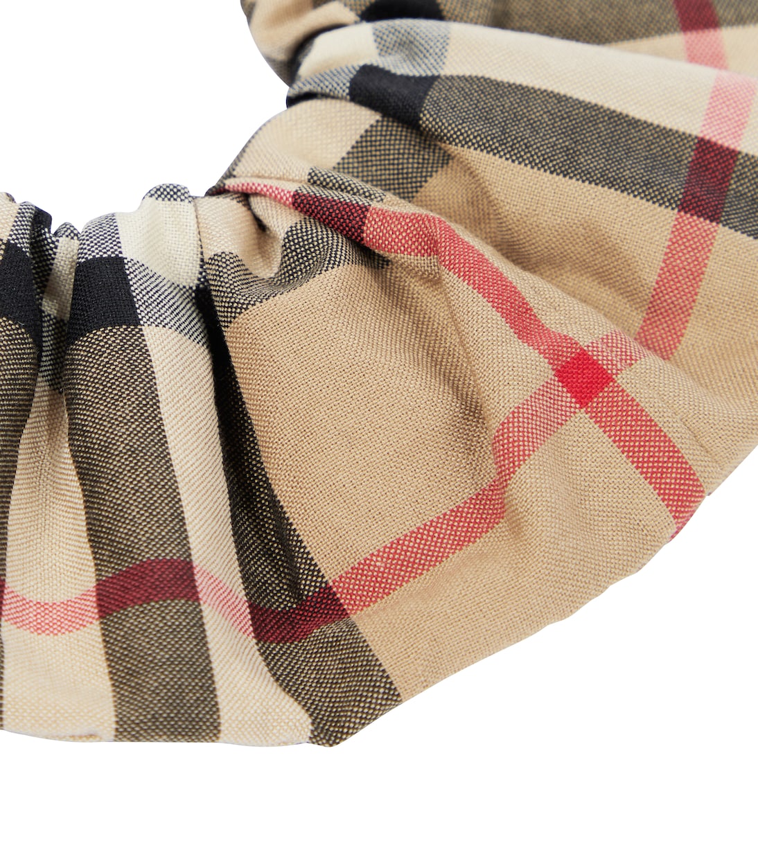 Fermacapelli in cotone a quadri | Burberry Kids