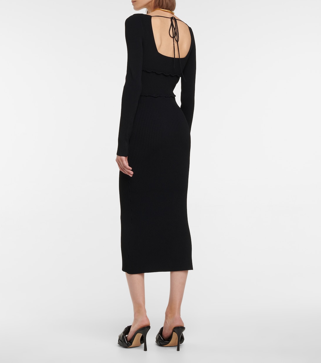 Louisa ribbed-knit midi dress | Altuzarra