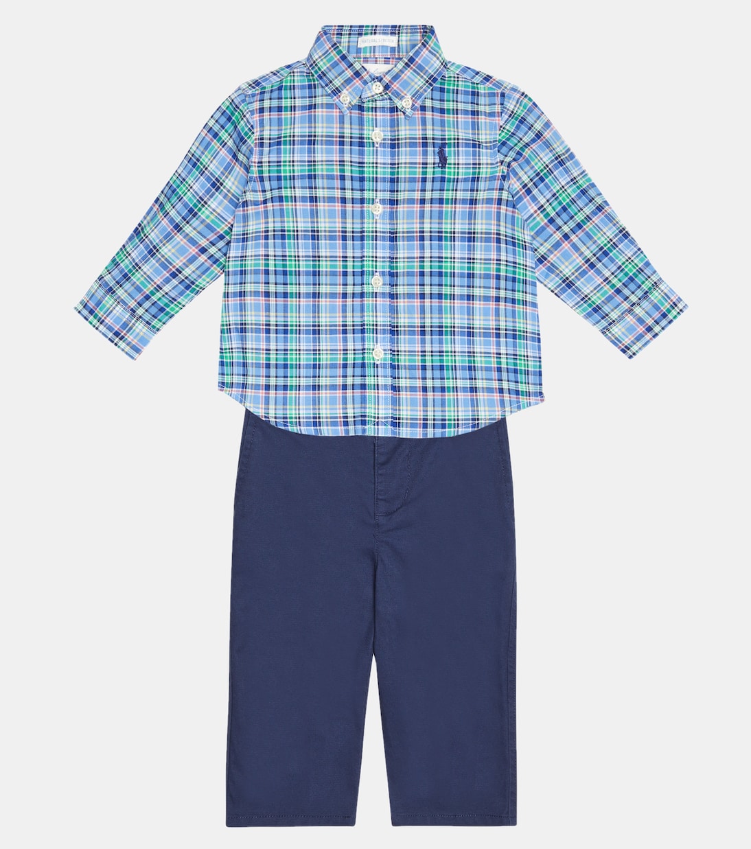 Baby - Camicia e pantaloni in misto cotone | Polo Ralph Lauren Kids