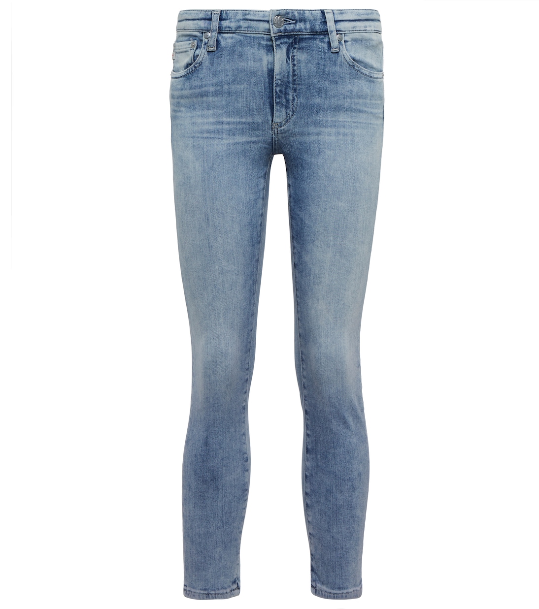 Prima Crop mid-rise skinny jeans | AG Jeans