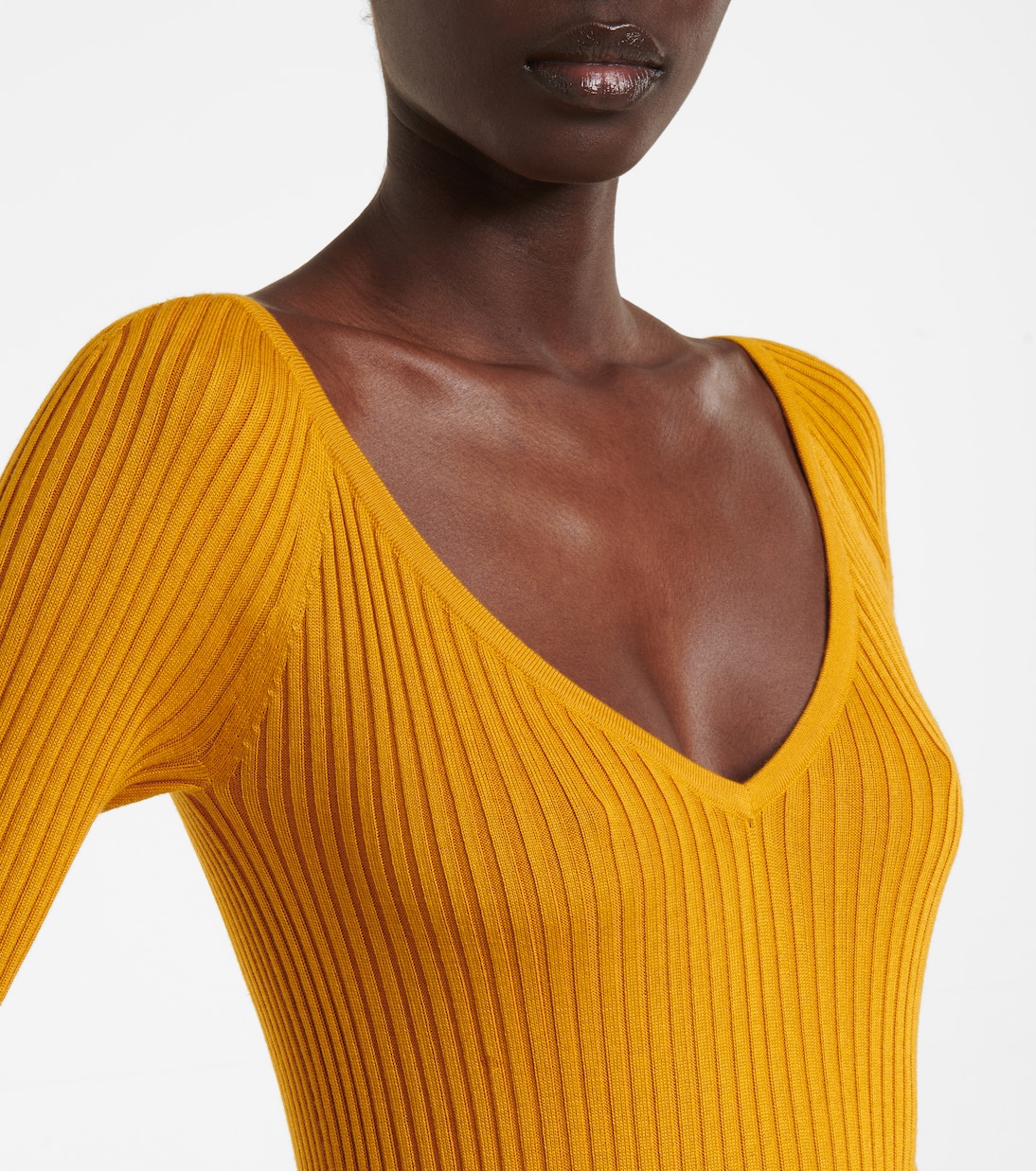 Abito lungo Paulo in seta e cashmere | Gabriela Hearst