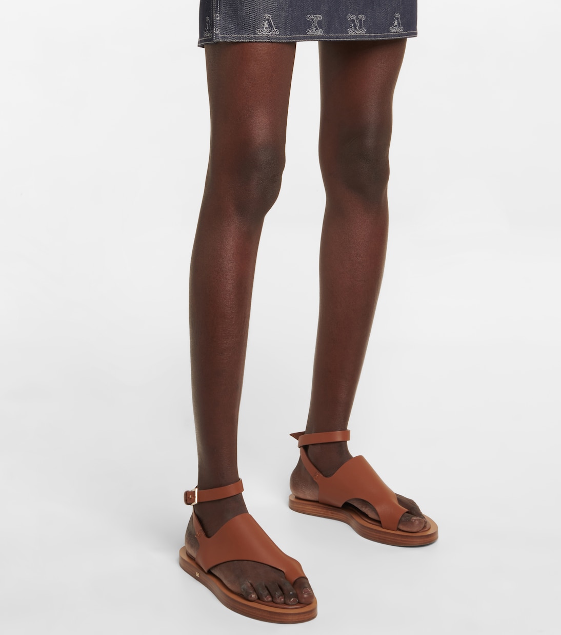 Sandali infradito Sheree in pelle | Max Mara