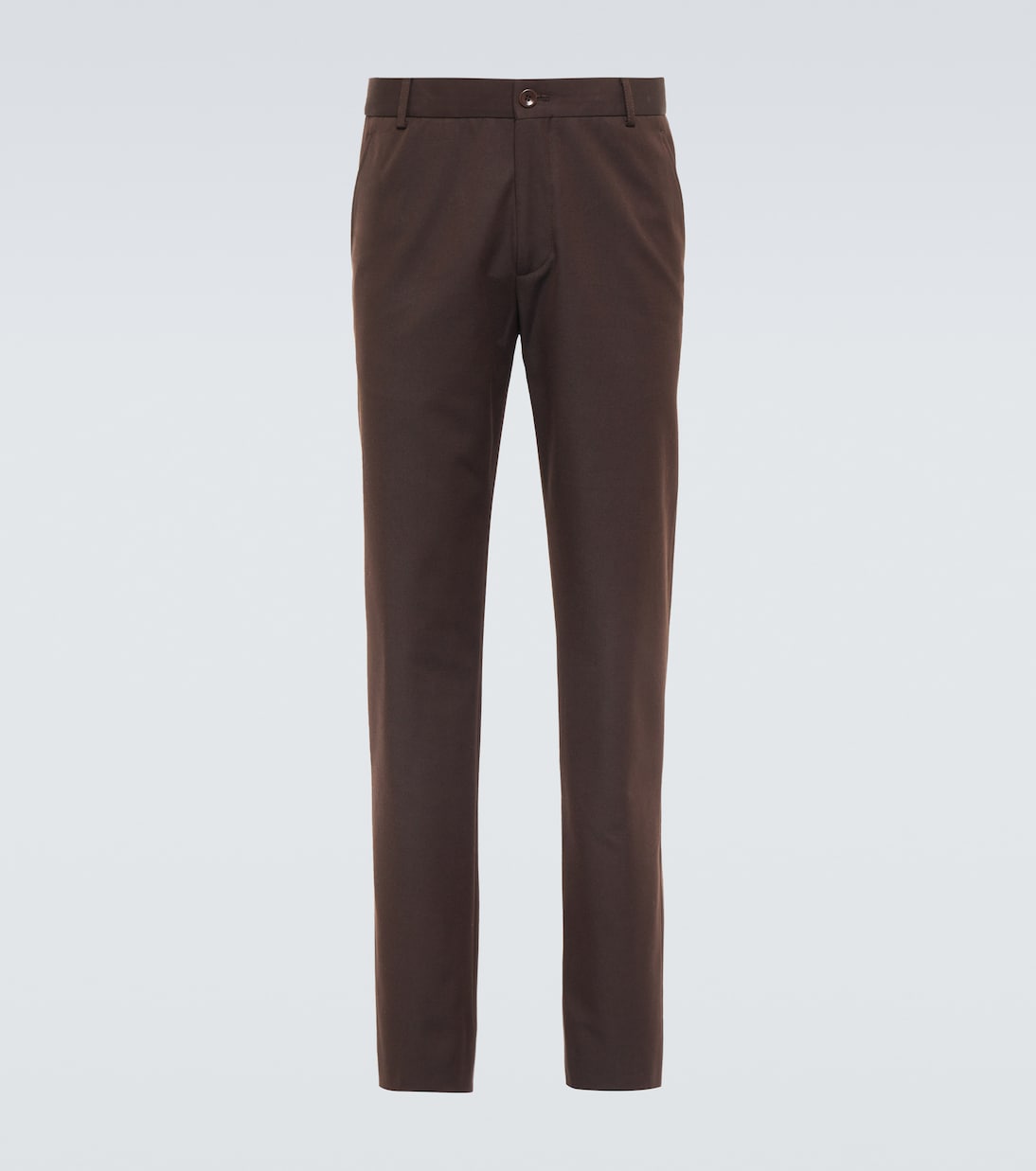 Pantalones chinos de gabardina de algodón y lana | Loro Piana
