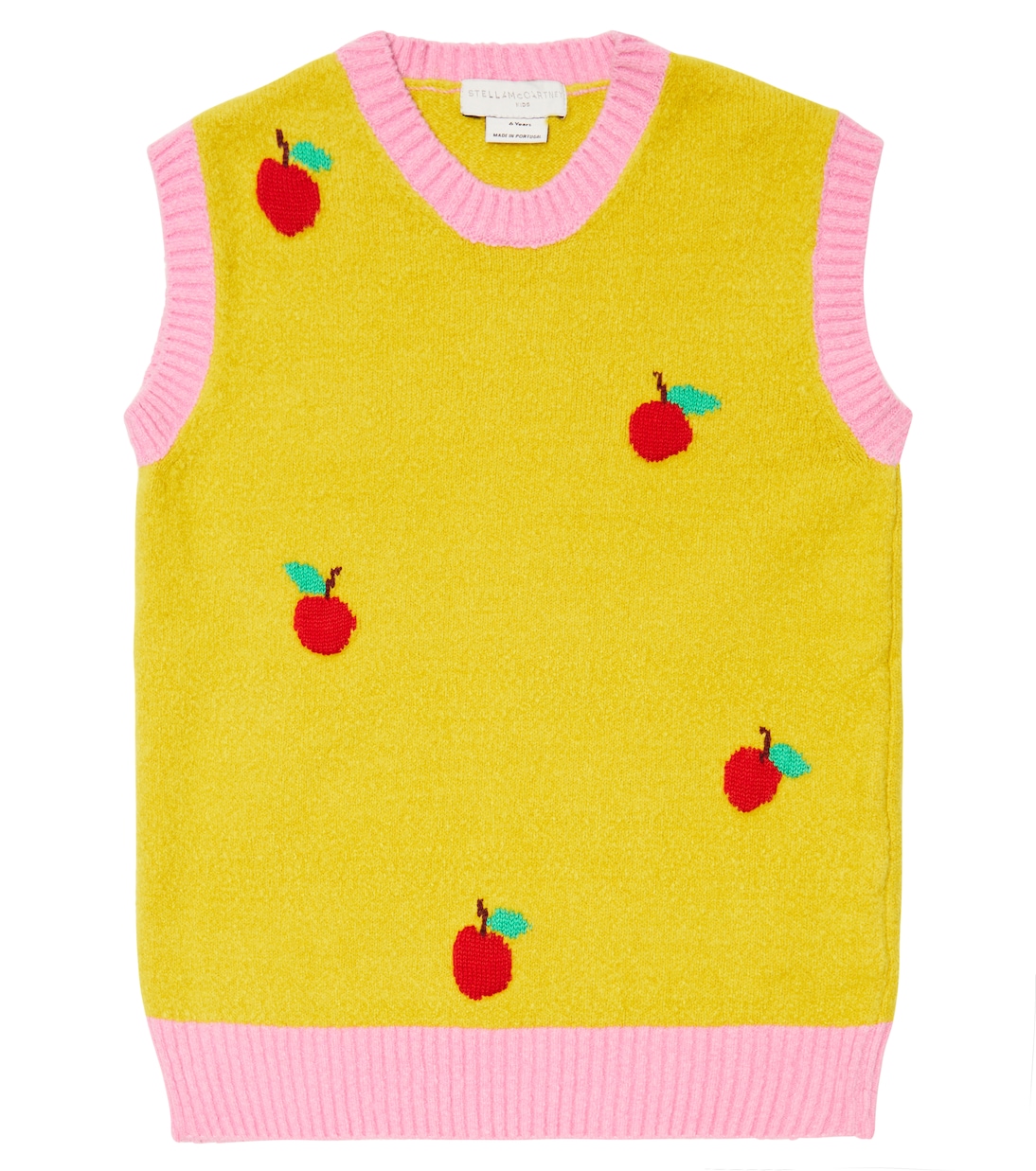Chaleco de punto en mezcla de algodón | Stella McCartney Kids