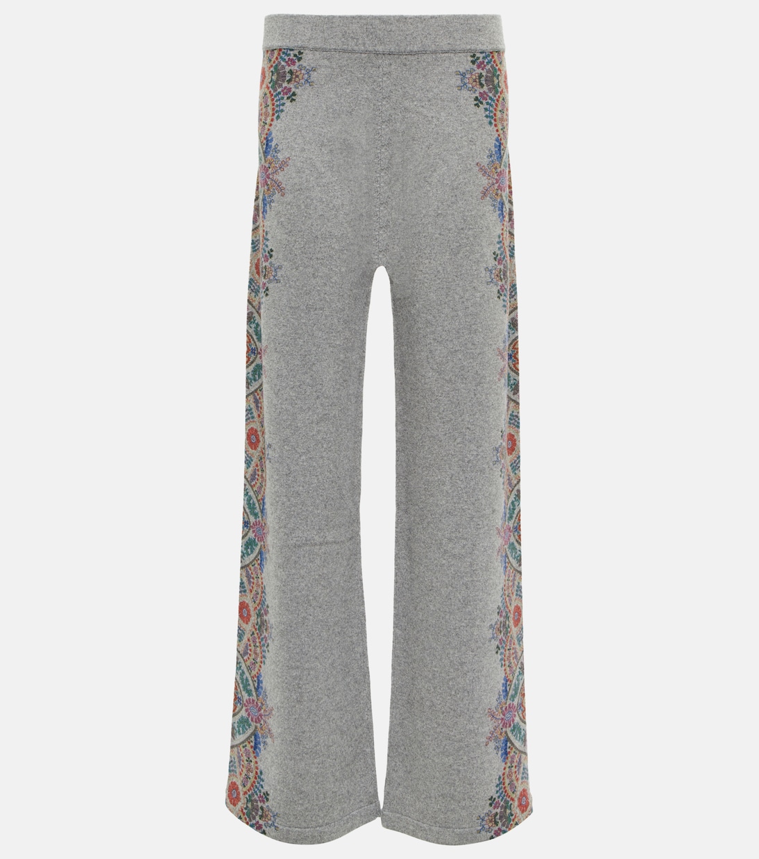 Pantalon ample à taille haute à fleurs | Etro
