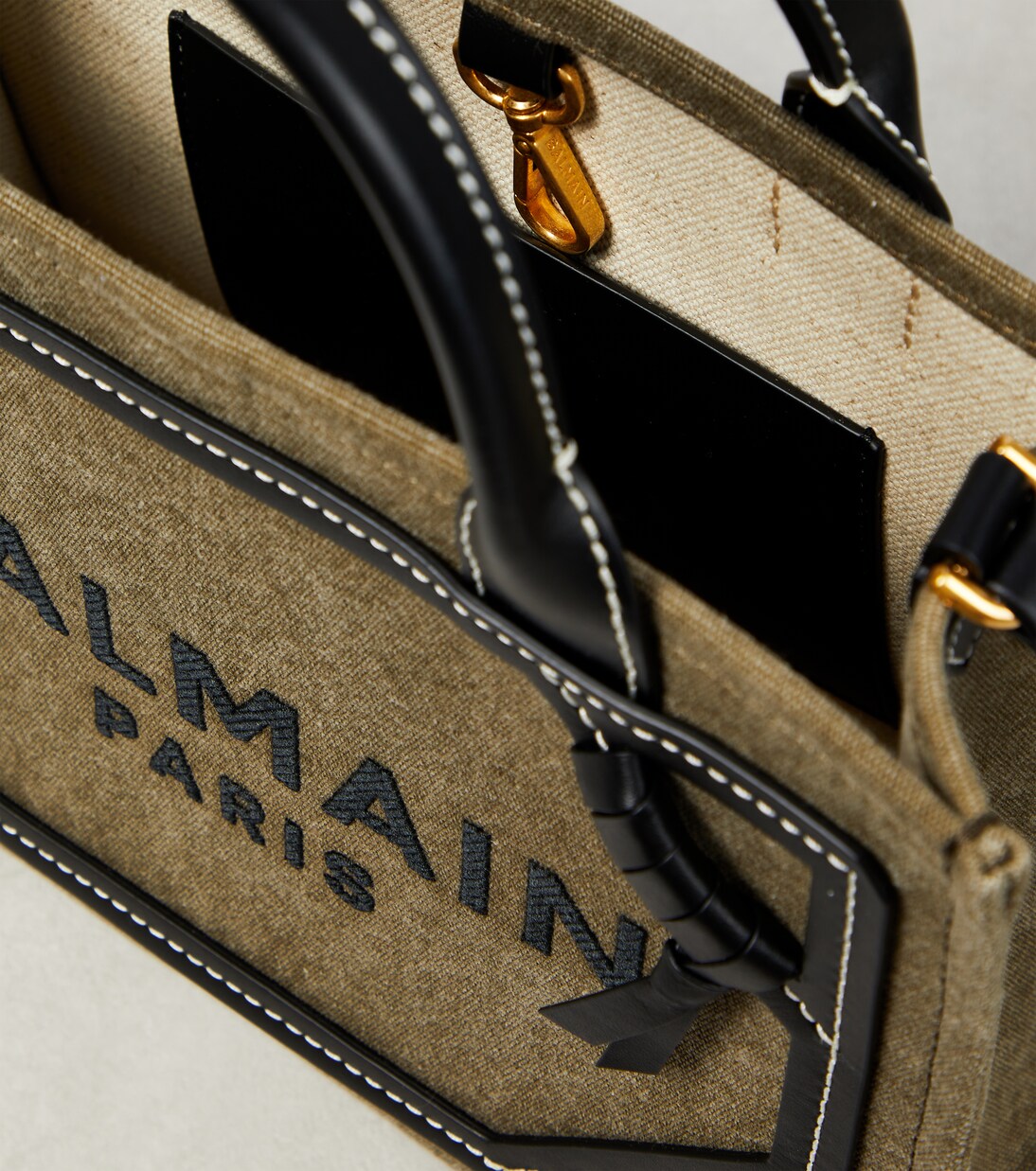 B-Army Small canvas tote bag | Balmain
