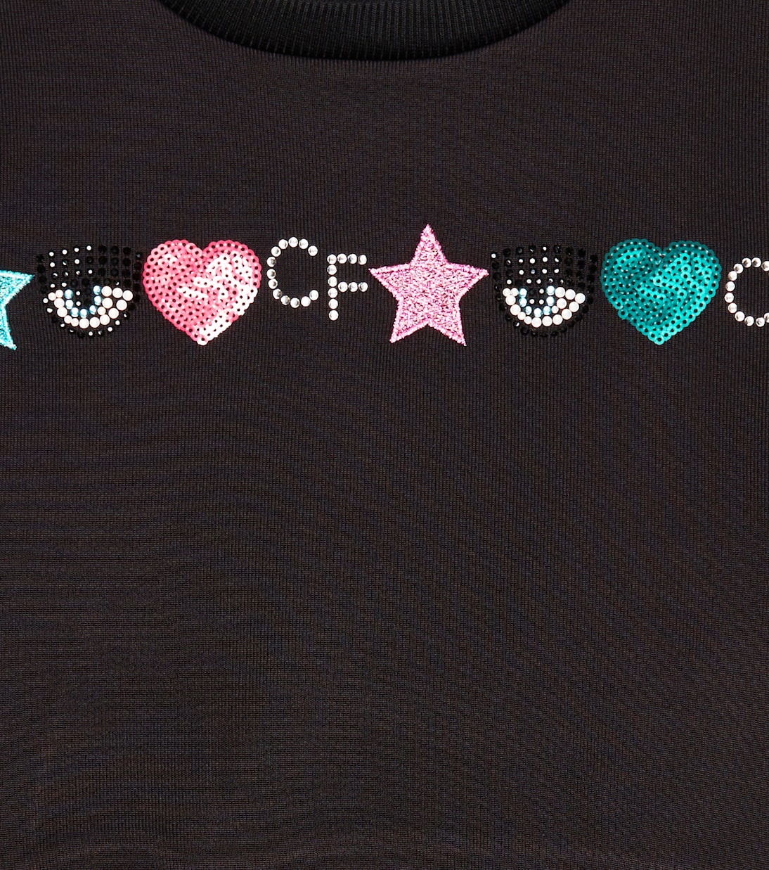 X Chiara Ferragni Sweatshirt aus einem Baumwollgemisch | Monnalisa