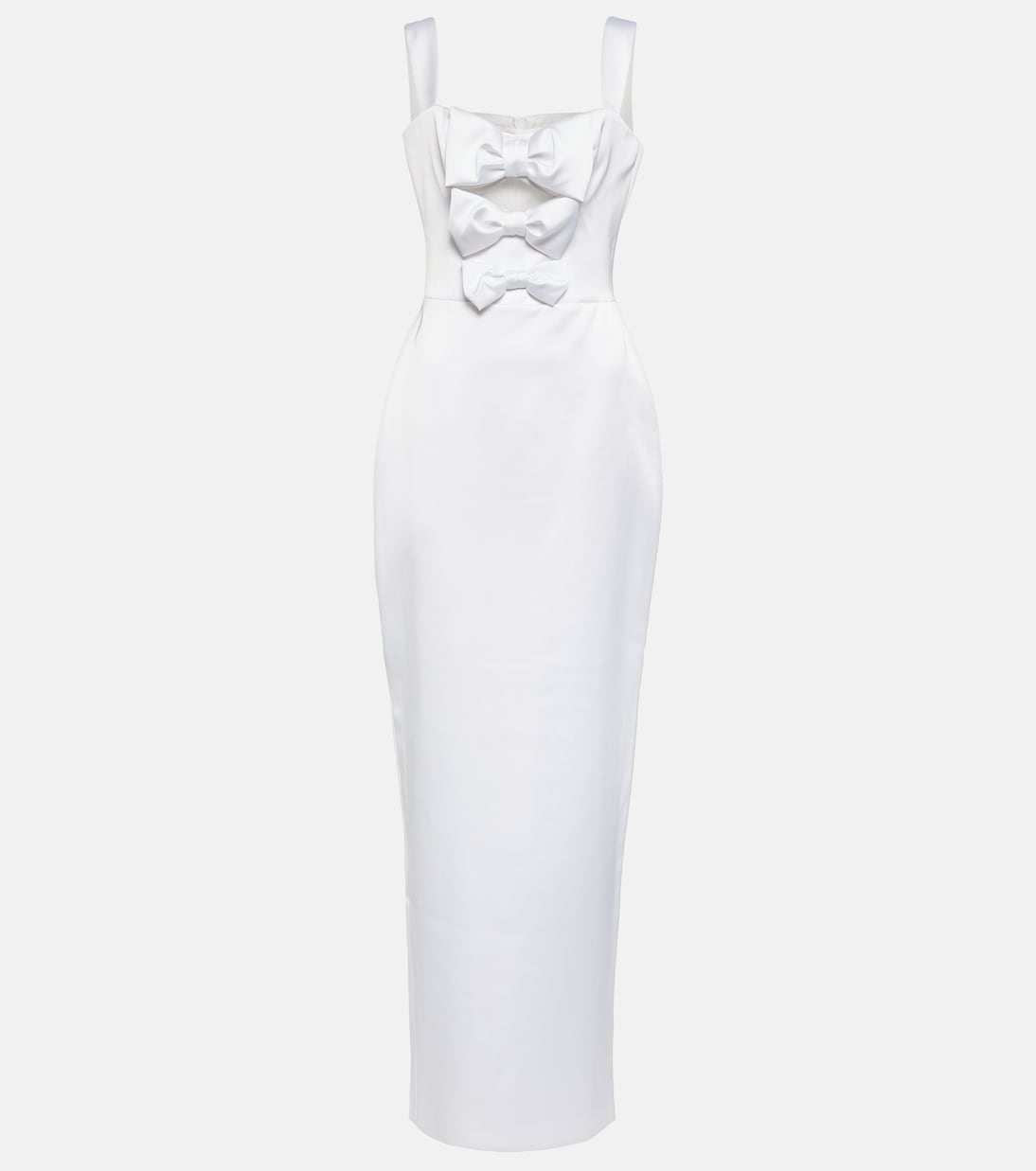 Vestido de novia en satén | Rasario