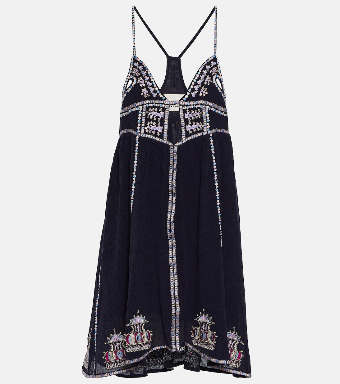 Miniabito Bretty in misto cotone con ricamo | Isabel Marant