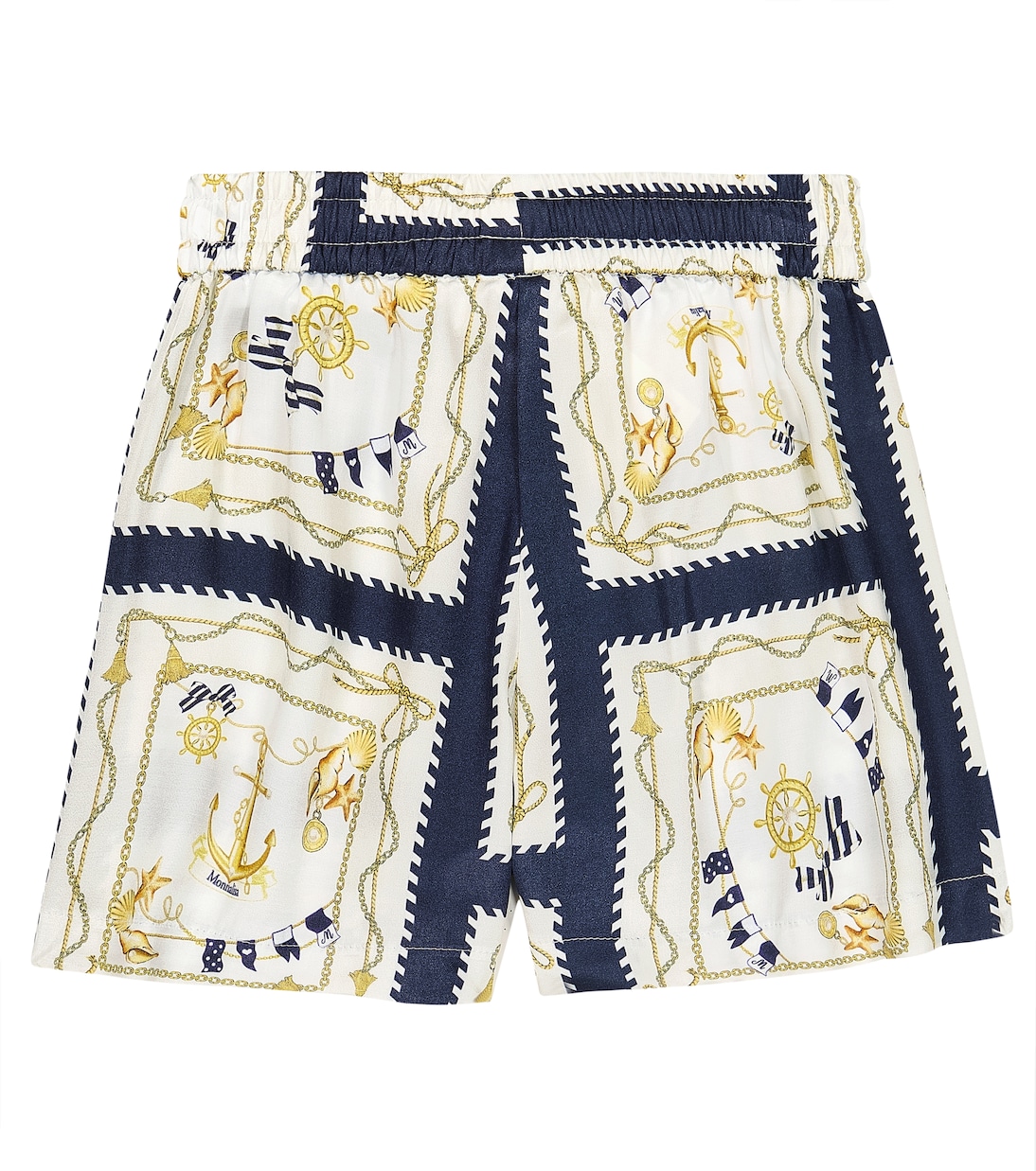 Shorts in raso con stampa | Monnalisa