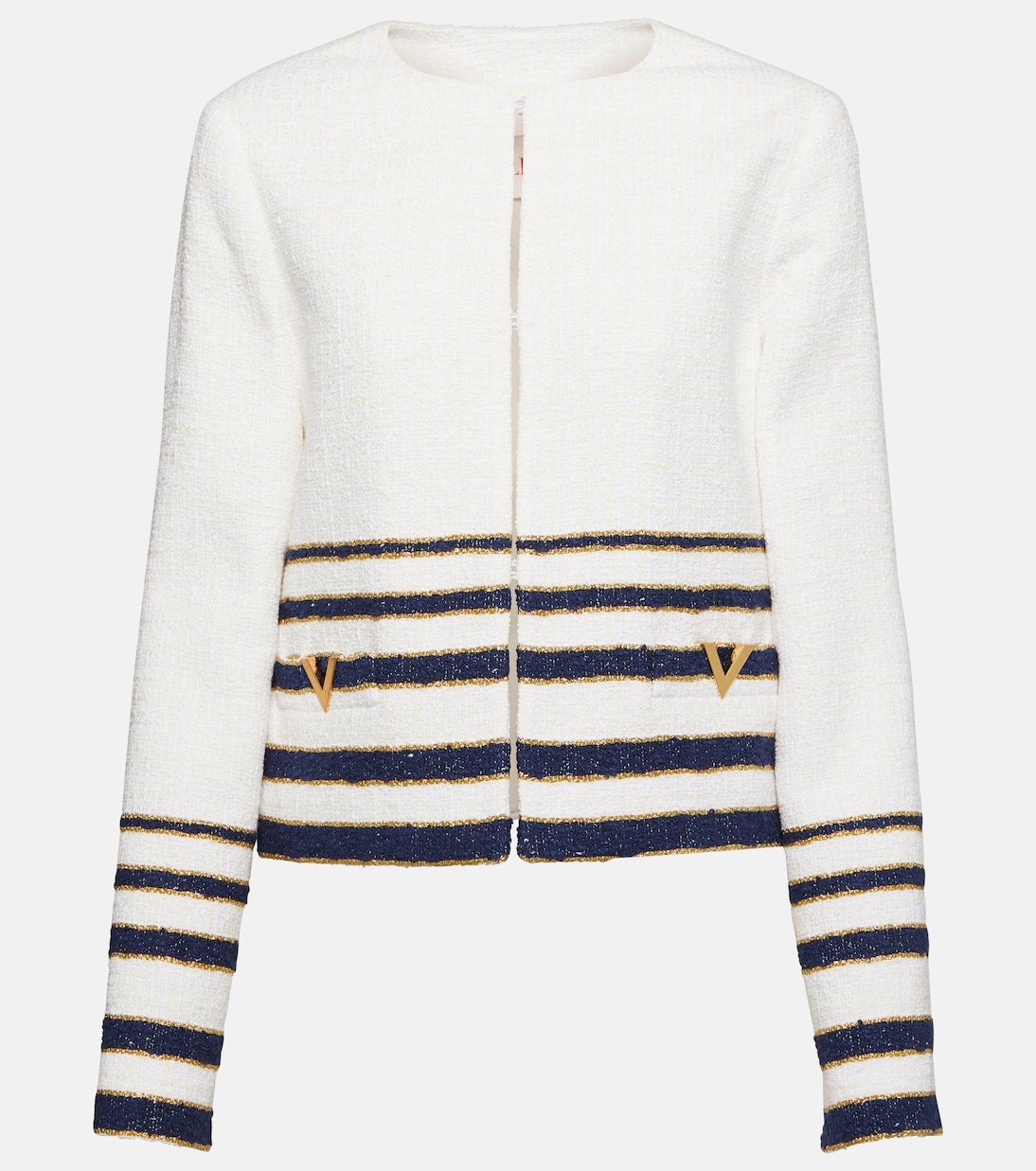 Jacke VLogo aus Tweed | Valentino