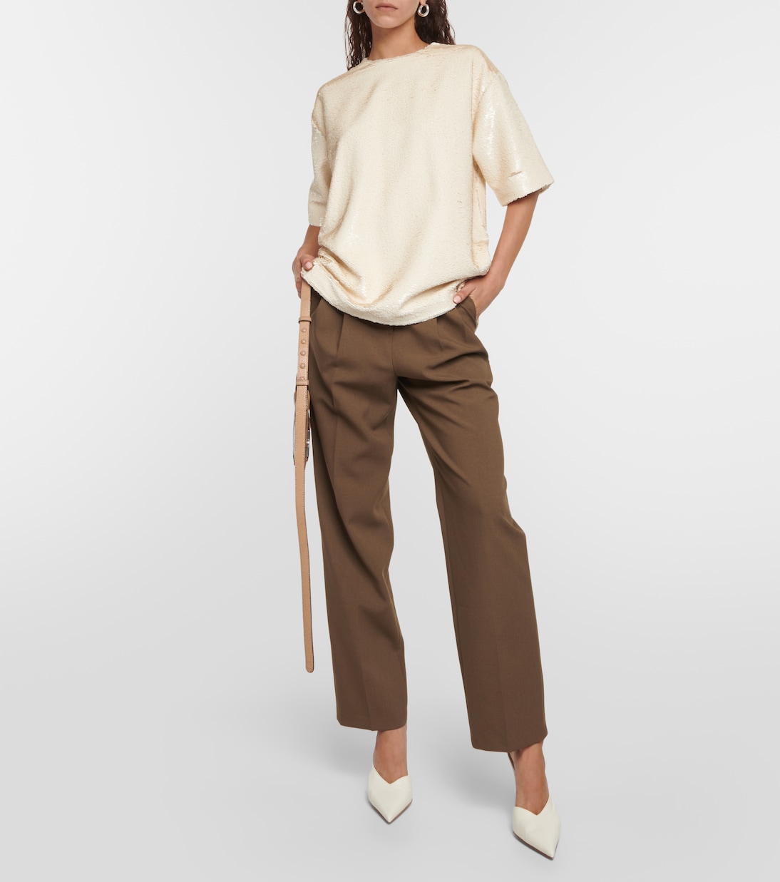 Jones sequined top | The Frankie Shop