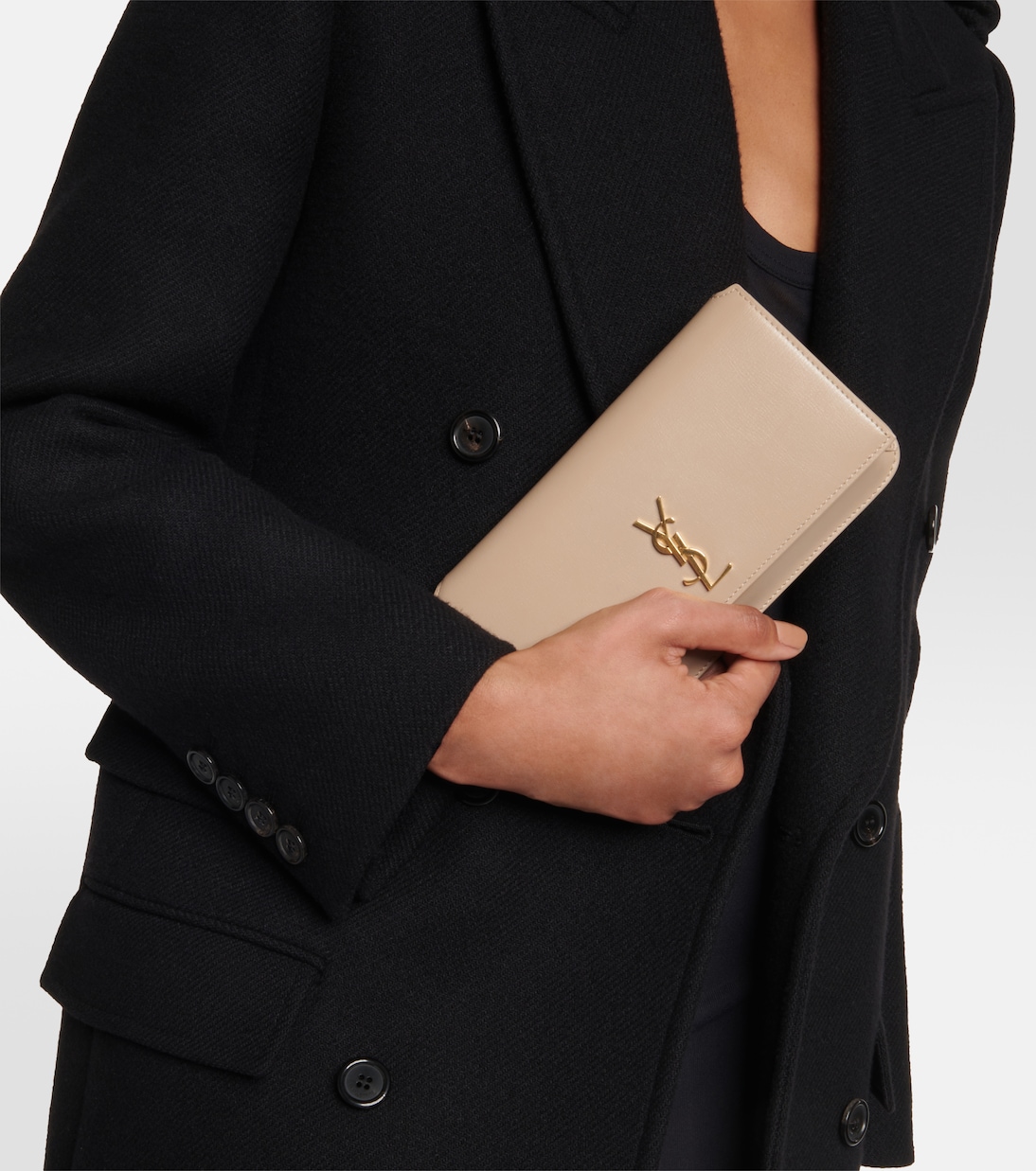 Borsa porta smartphone Cassandre in pelle | Saint Laurent
