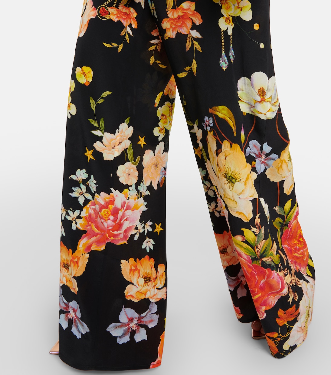 Mono Secret History de seda floral | Camilla
