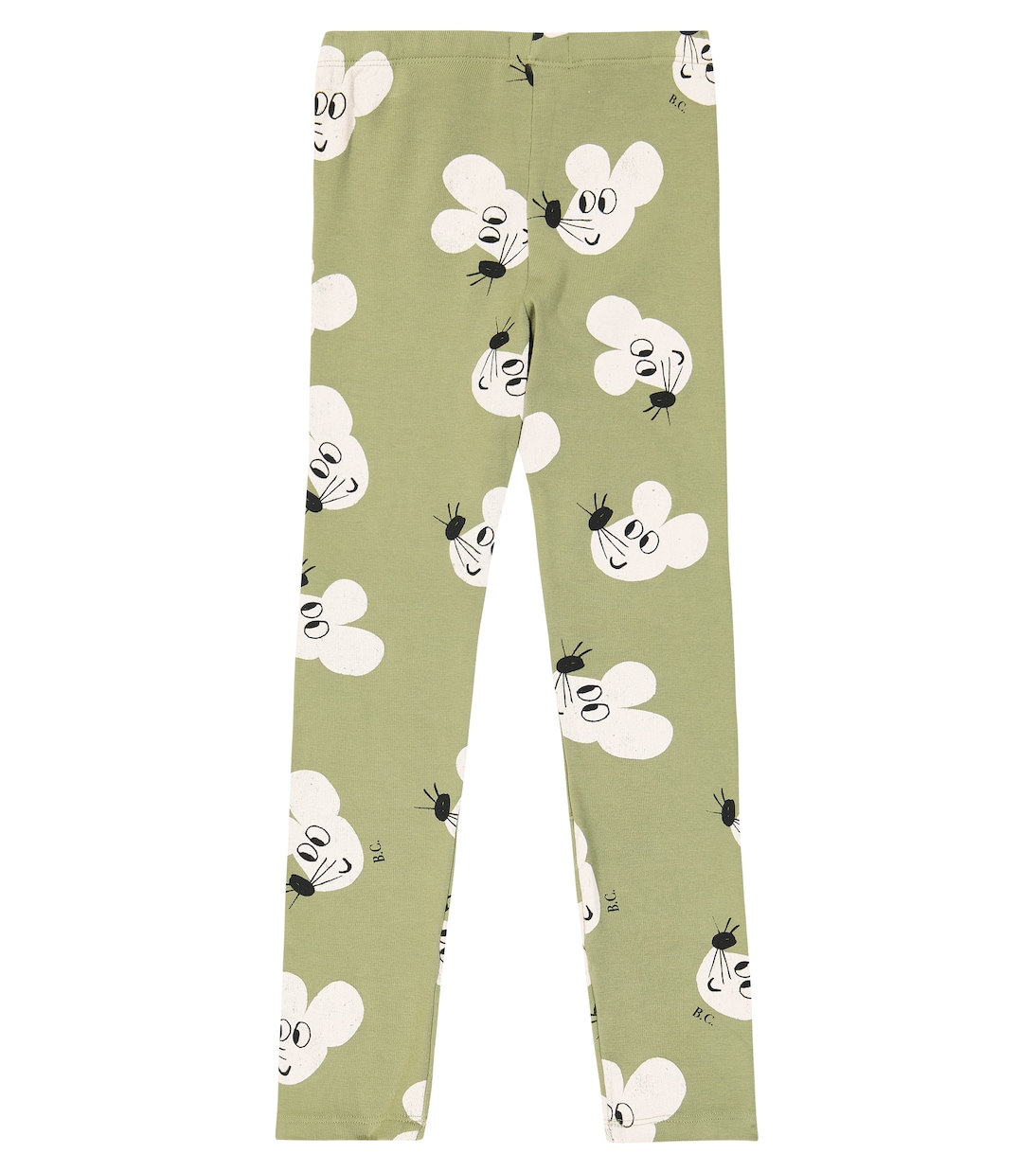 Leggings Mouse in jersey di misto cotone | Bobo Choses