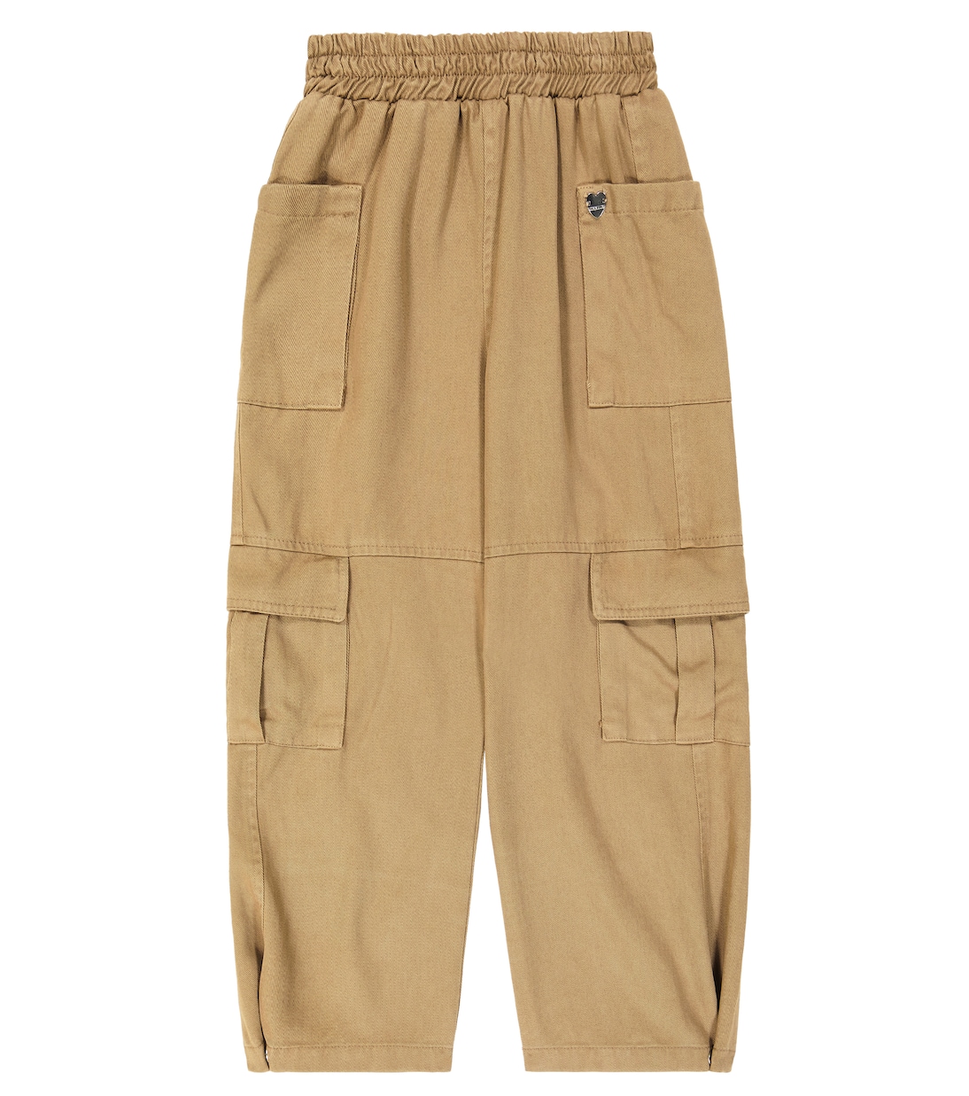 Pantaloni cargo a gamba larga | Monnalisa