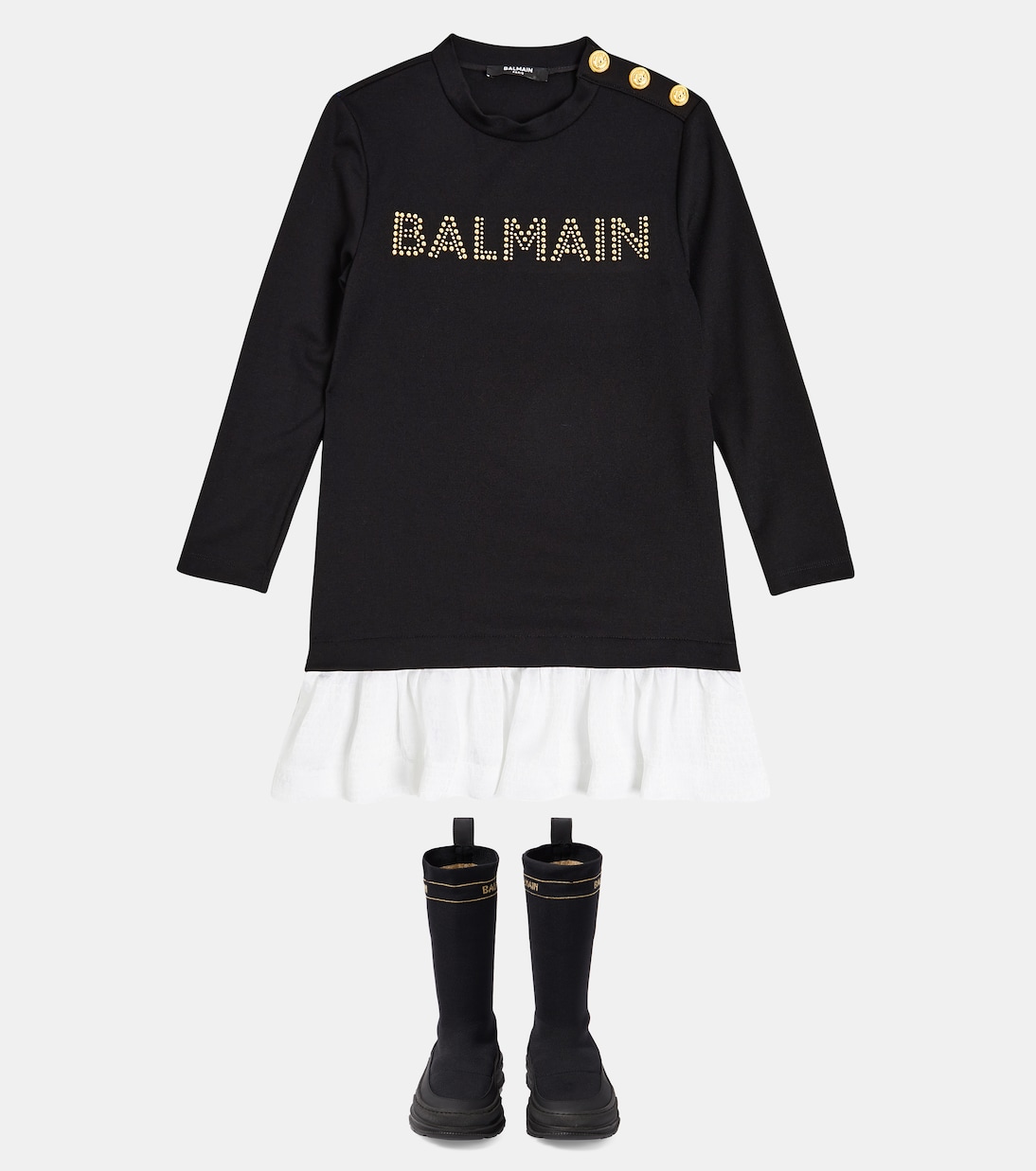 Botas con logo | Balmain Kids