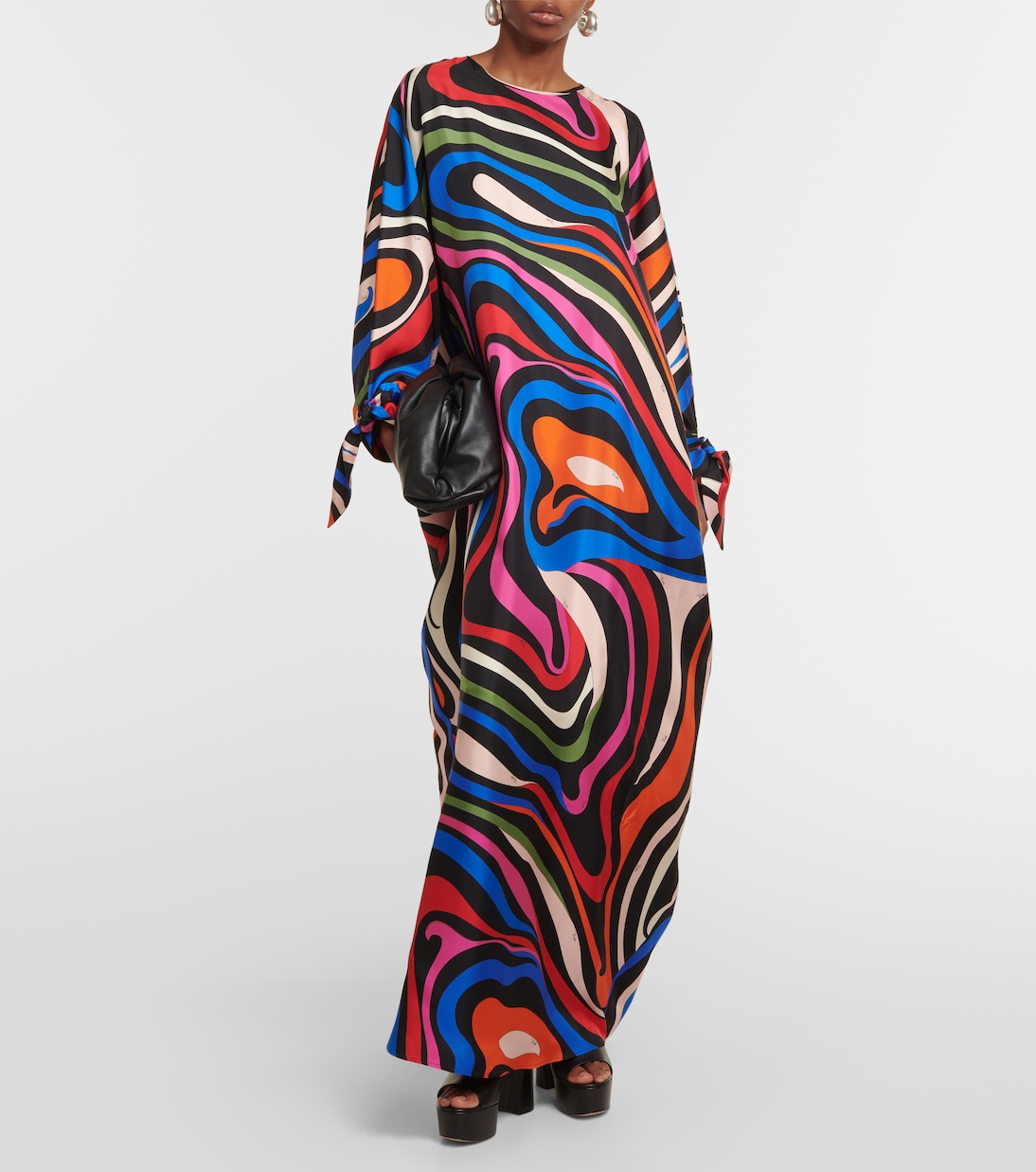 Marmo silk twill kaftan  | Pucci