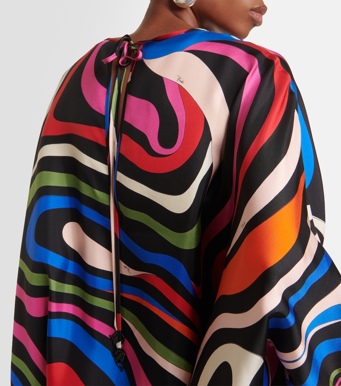 Marmo silk twill kaftan  | Pucci