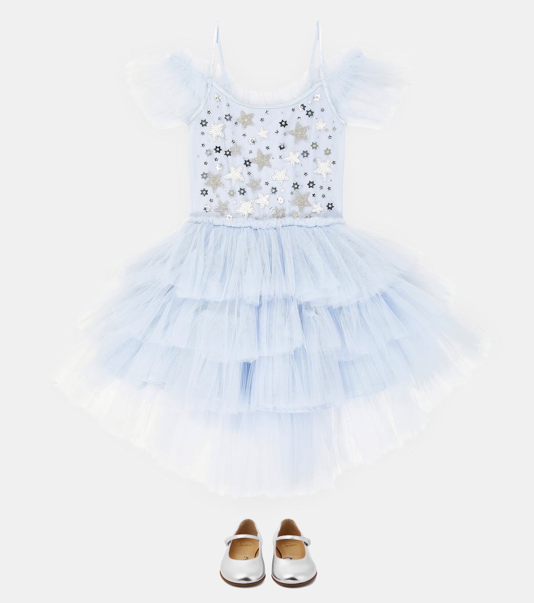 Verziertes Kleid Moon Dance Tutu aus Tüll | Tutu Du Monde