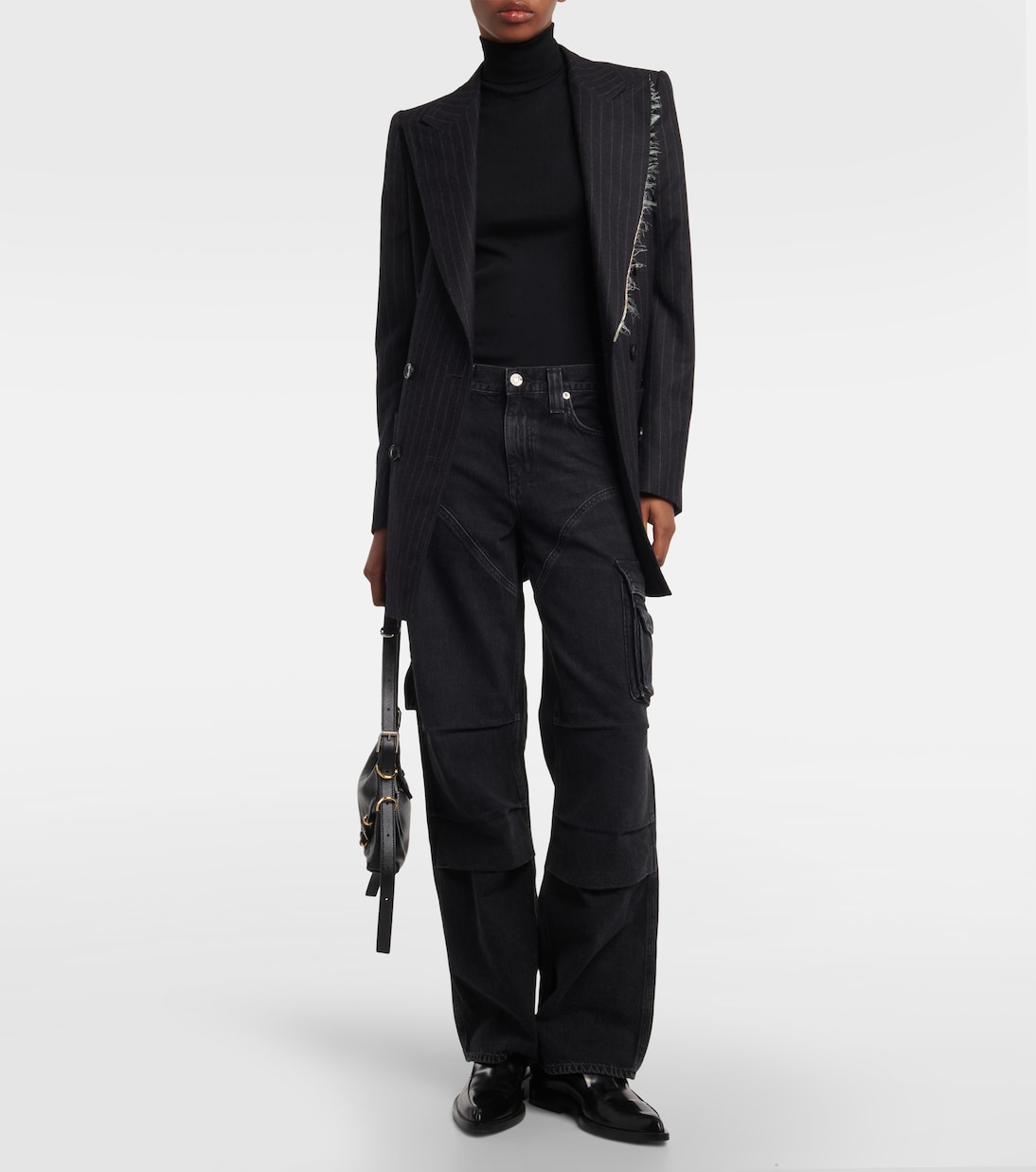 Jeans cargo Nera regular a vita media | Agolde