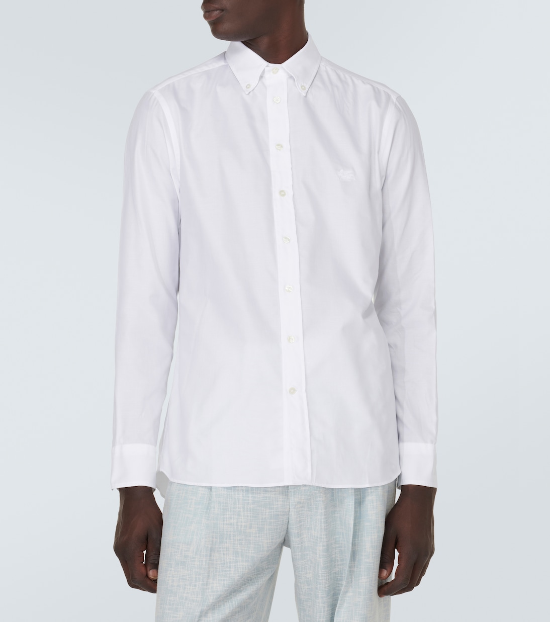 Oxford-Hemd aus Baumwollpopeline | Etro