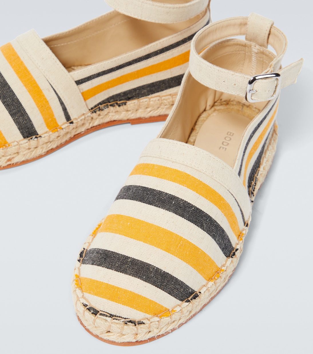 Namesake striped espadrilles | Bode