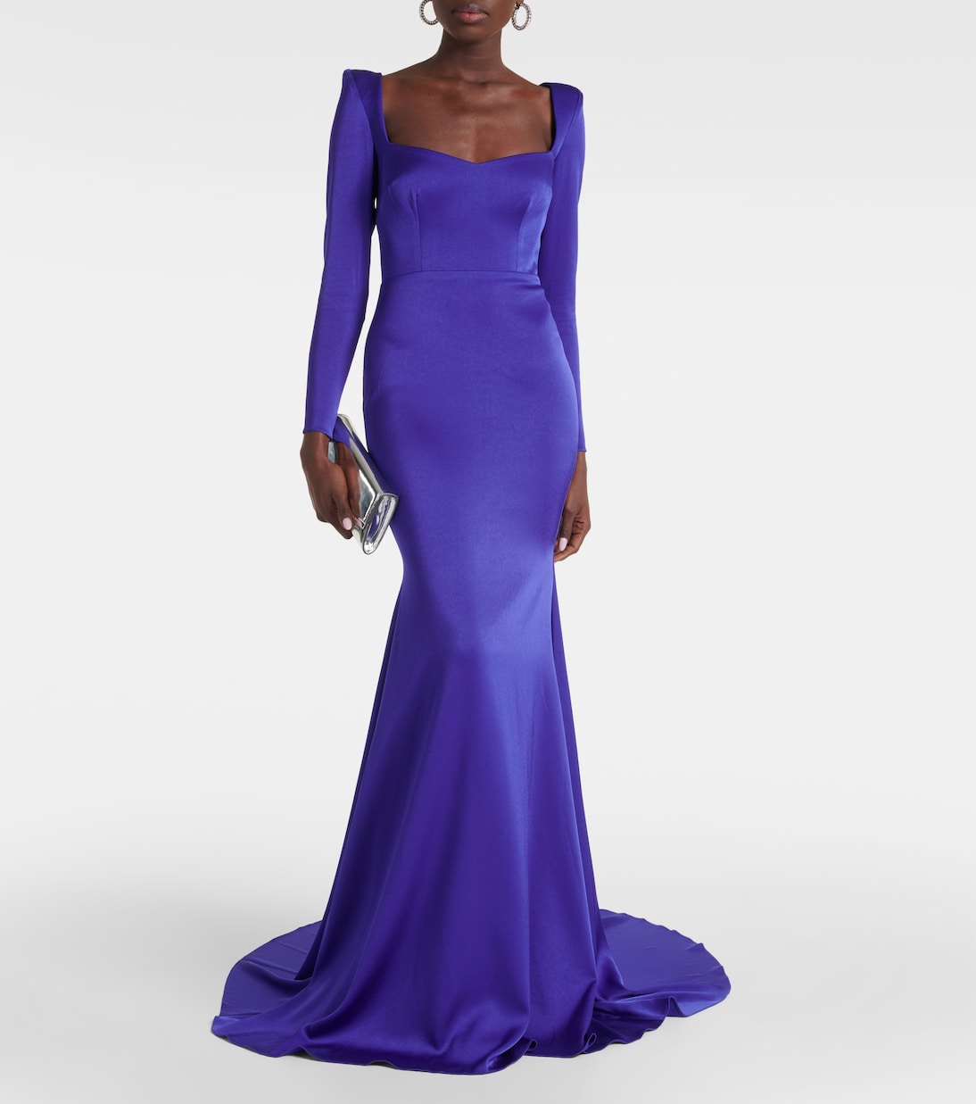 Satin gown | Alex Perry