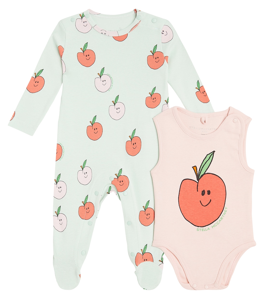 Bébé – Set grenouillère et body en coton | Stella McCartney Kids