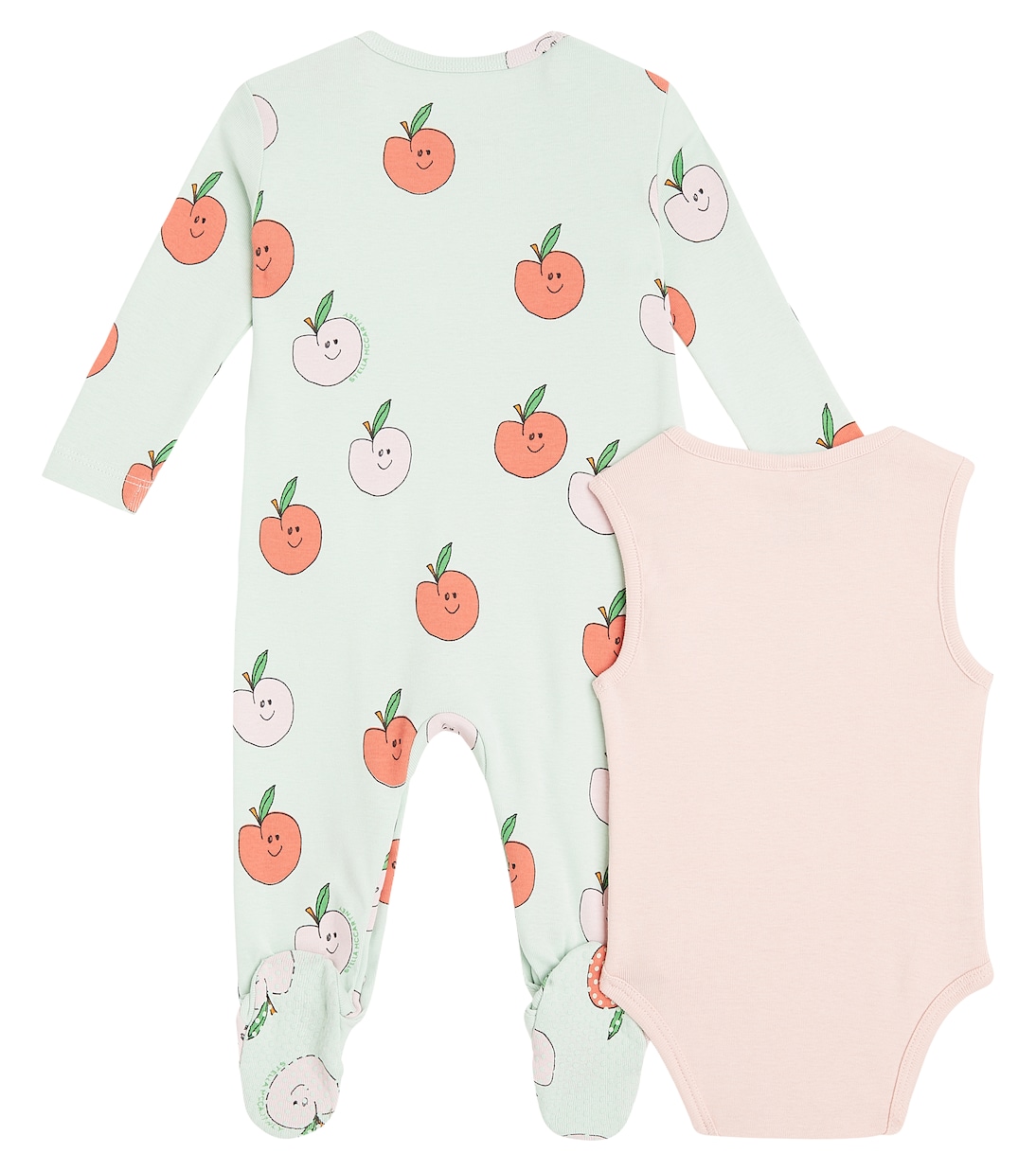 Bébé – Set grenouillère et body en coton | Stella McCartney Kids