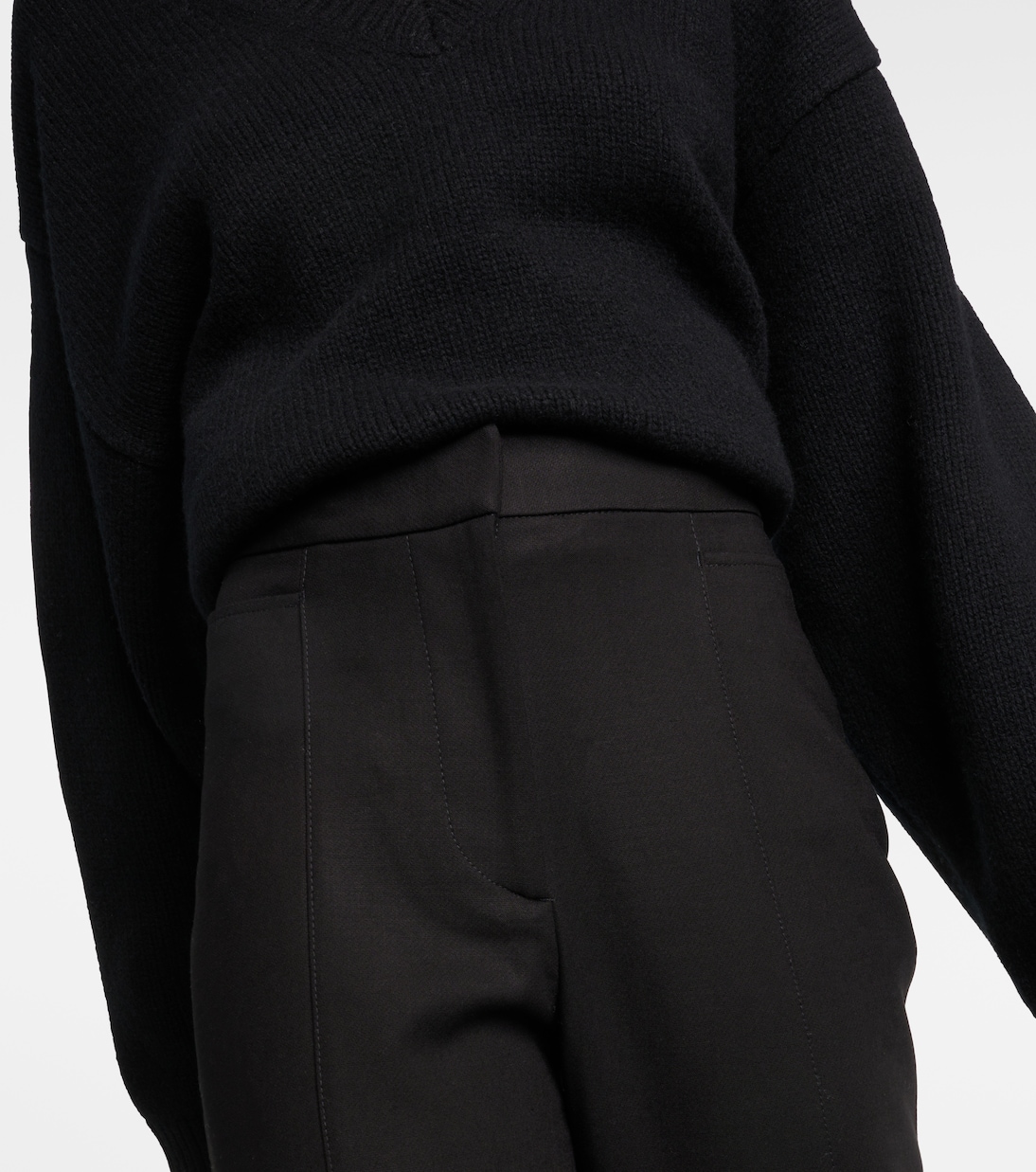 Schmale High-Rise-Hose | Toteme