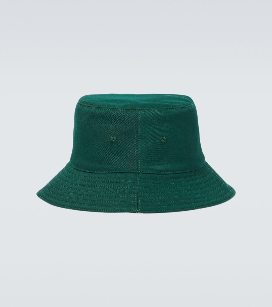 Sombrero de pescador reversible de sarga con Burberry Check | Burberry