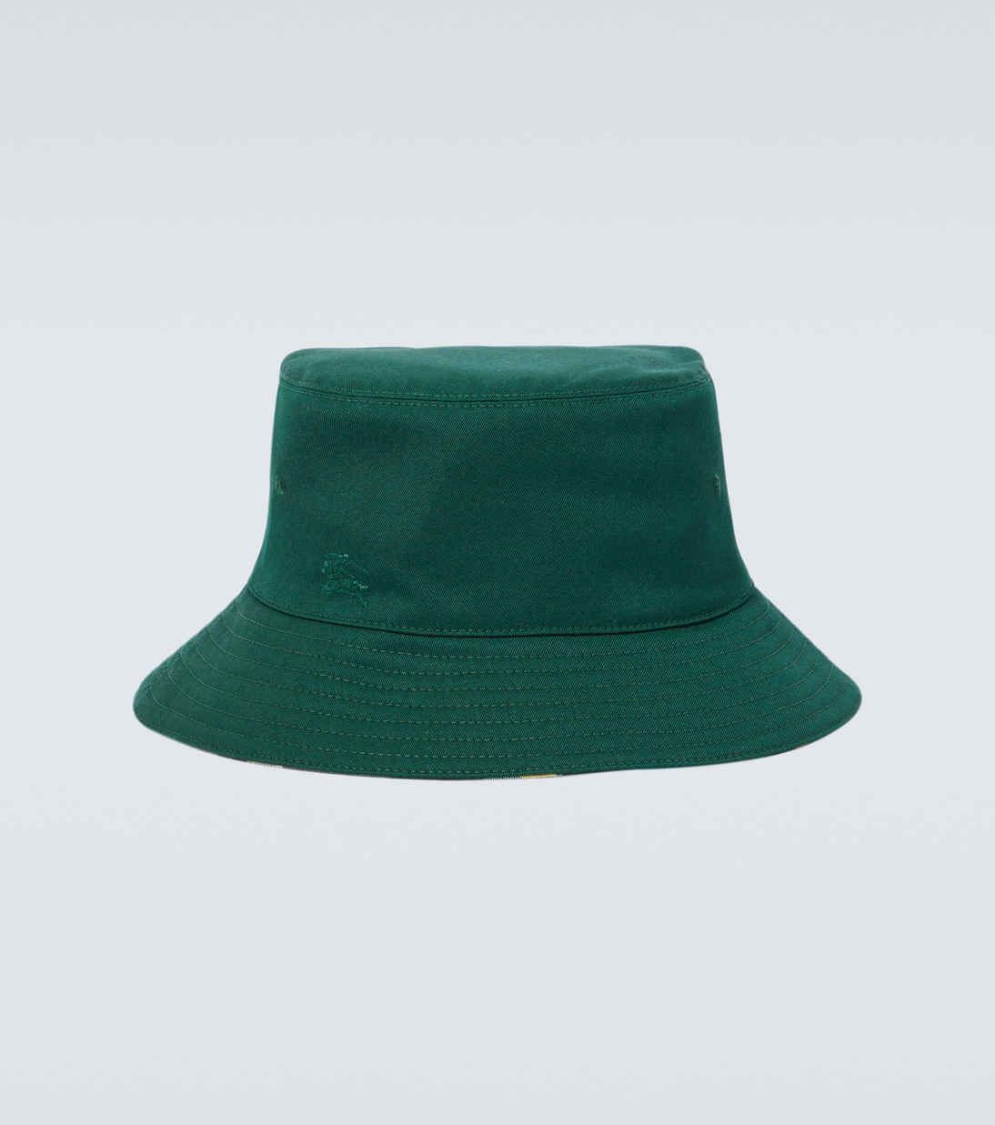 Sombrero de pescador reversible de sarga con Burberry Check | Burberry