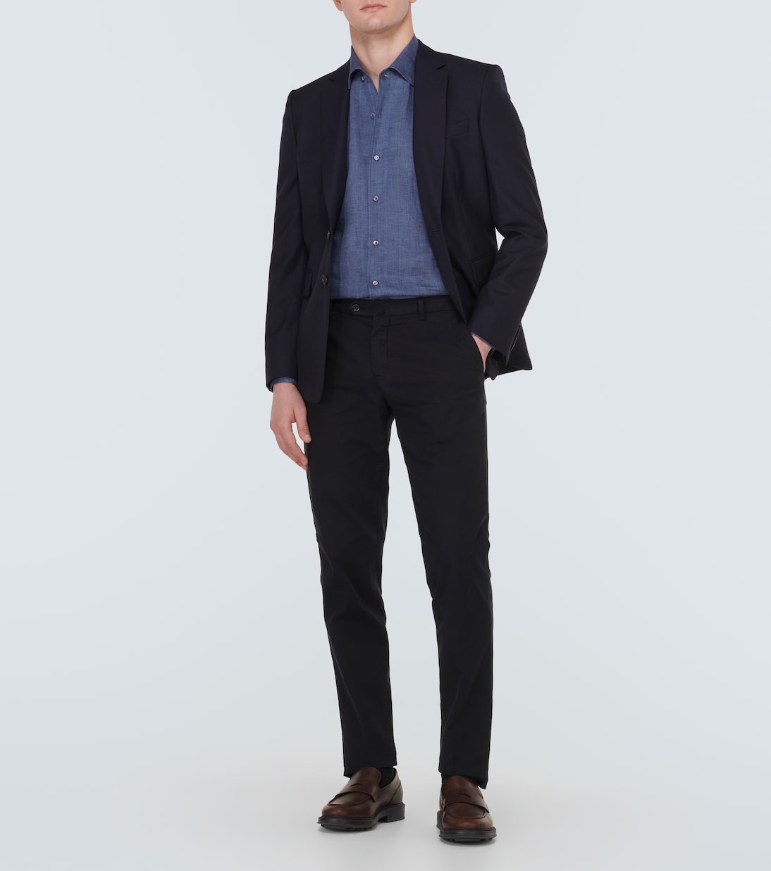 Camicia André in lino | Loro Piana