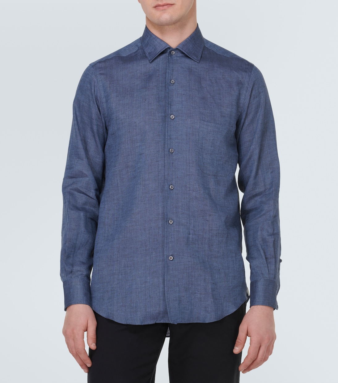 Camicia André in lino | Loro Piana