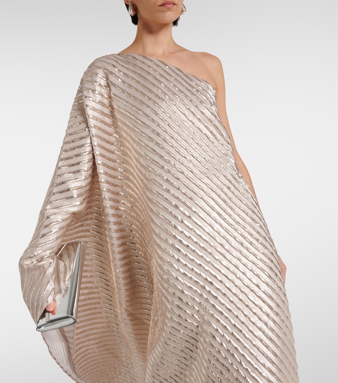 Abito lungo Metropolis in jacquard | Taller Marmo