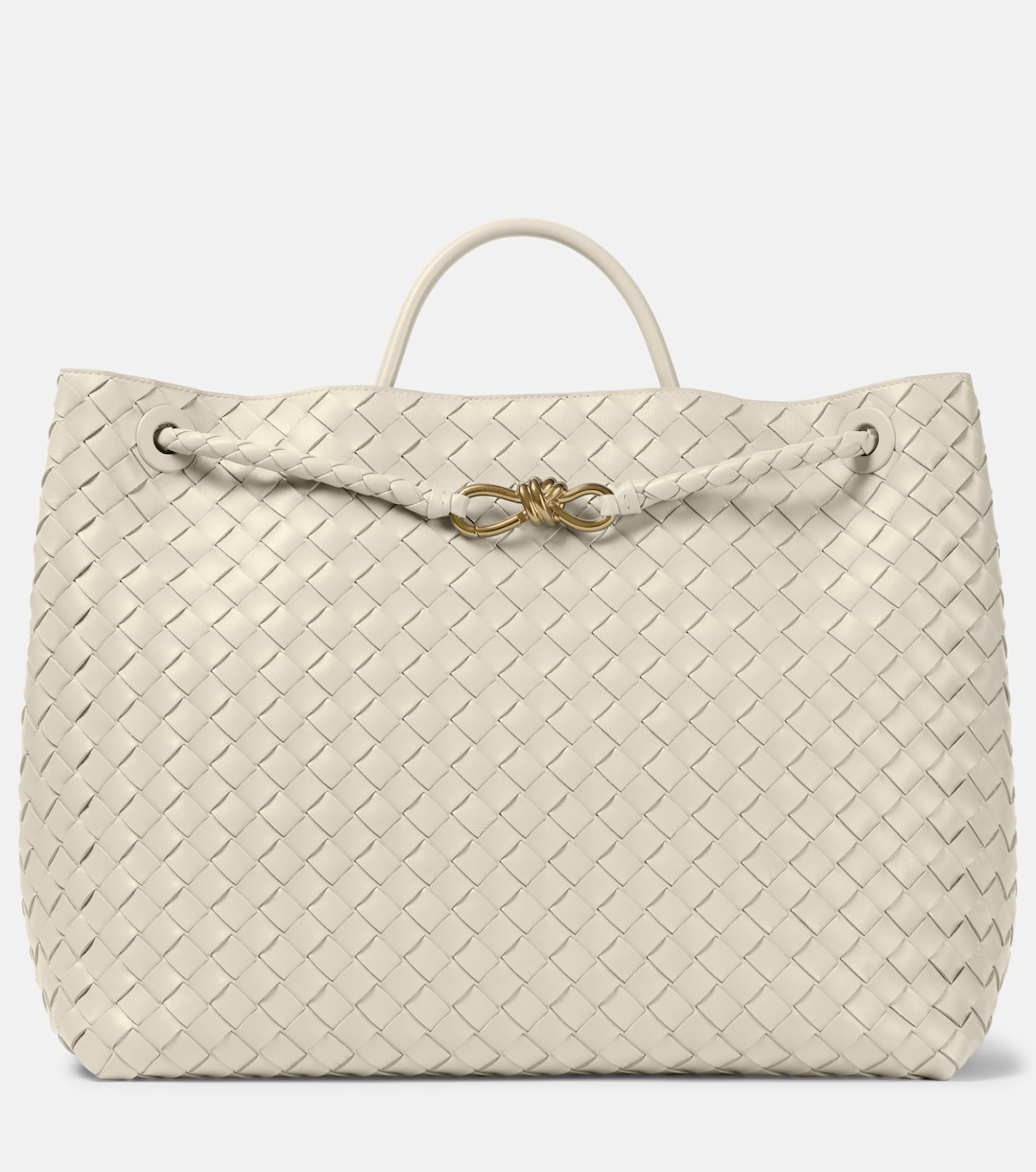 Sac Andiamo Large en cuir Intrecciato  | Bottega Veneta