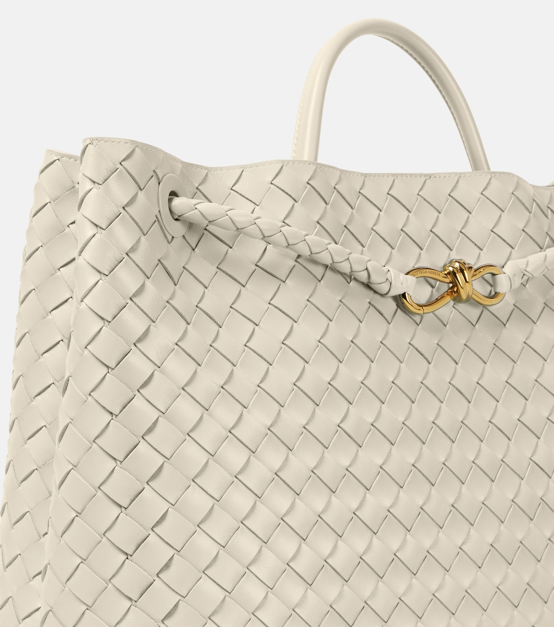 Sac Andiamo Large en cuir Intrecciato  | Bottega Veneta