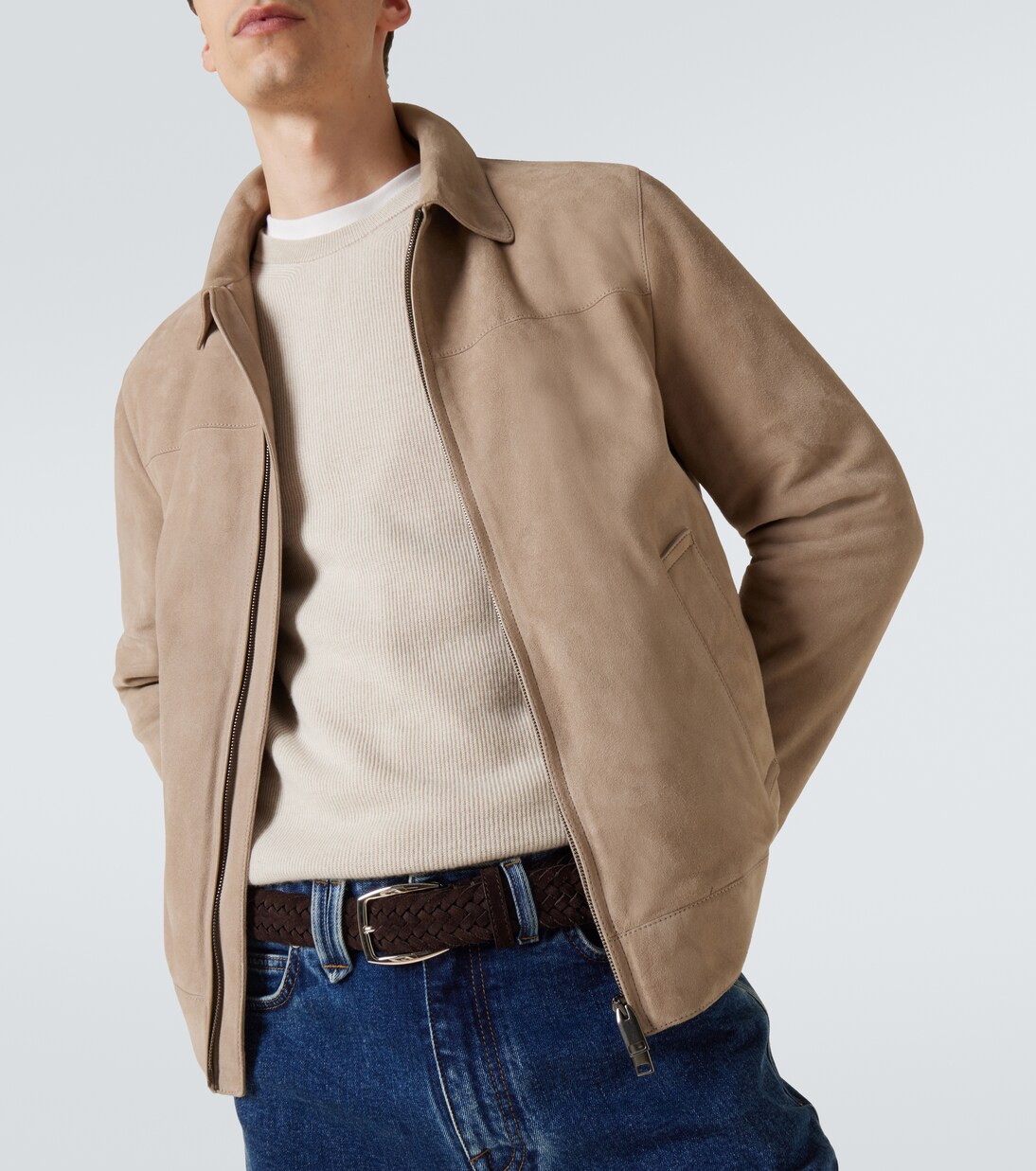 Ceinture en daim | Brioni