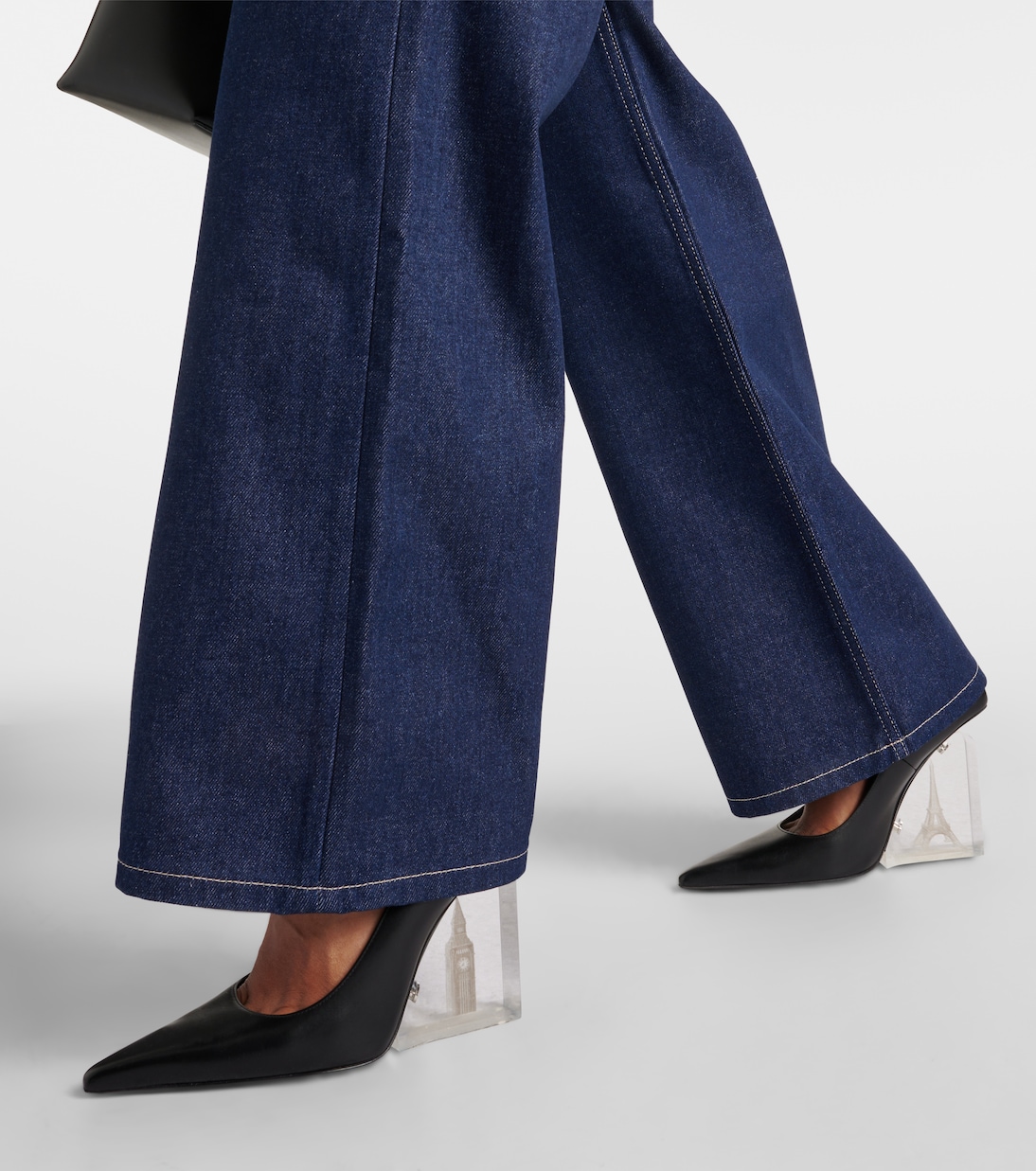 High-Rise Wide-Leg Jeans | Jean Paul Gaultier