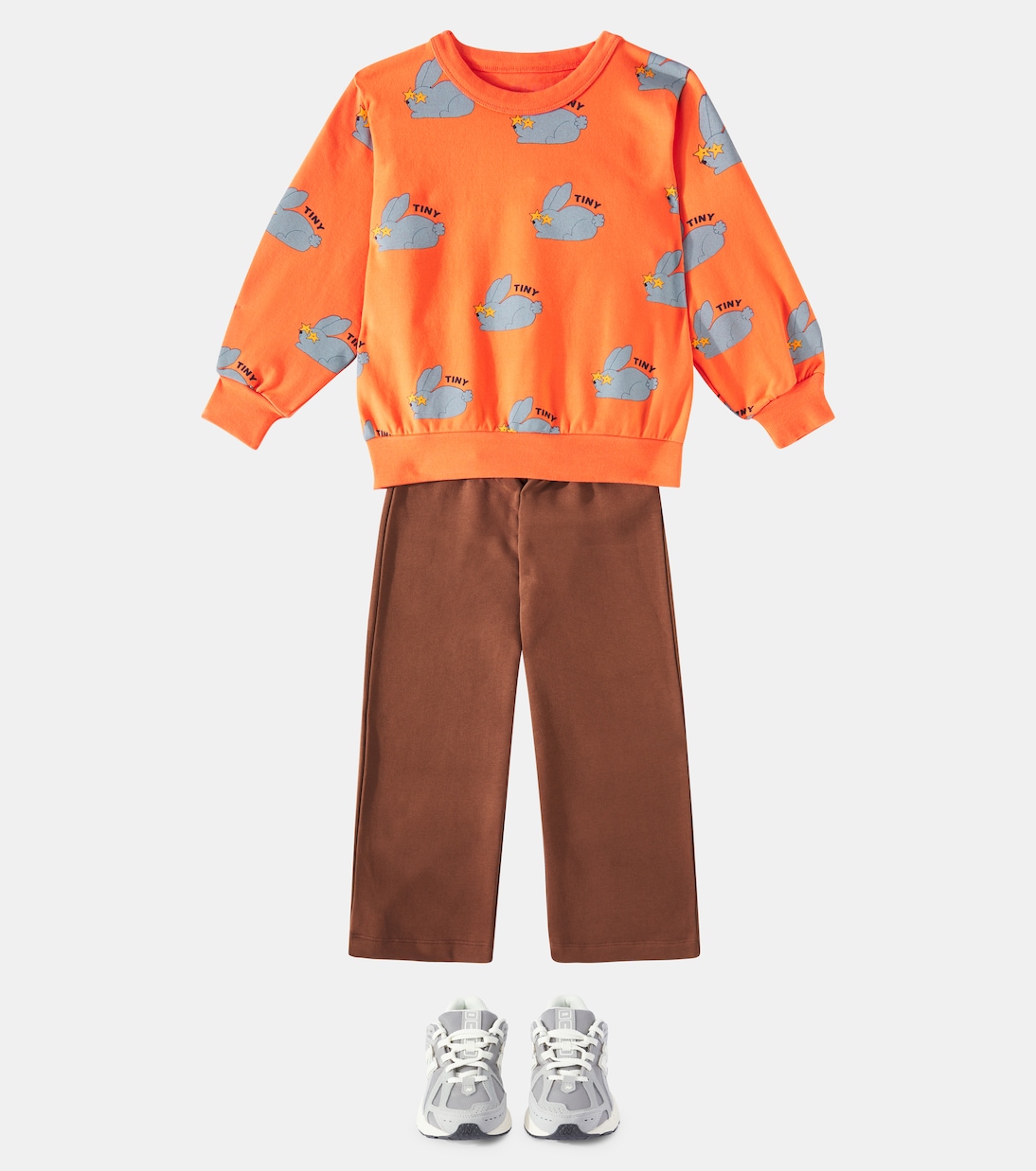 Sweatshirt Rabbits aus einem Baumwollgemisch | Tinycottons