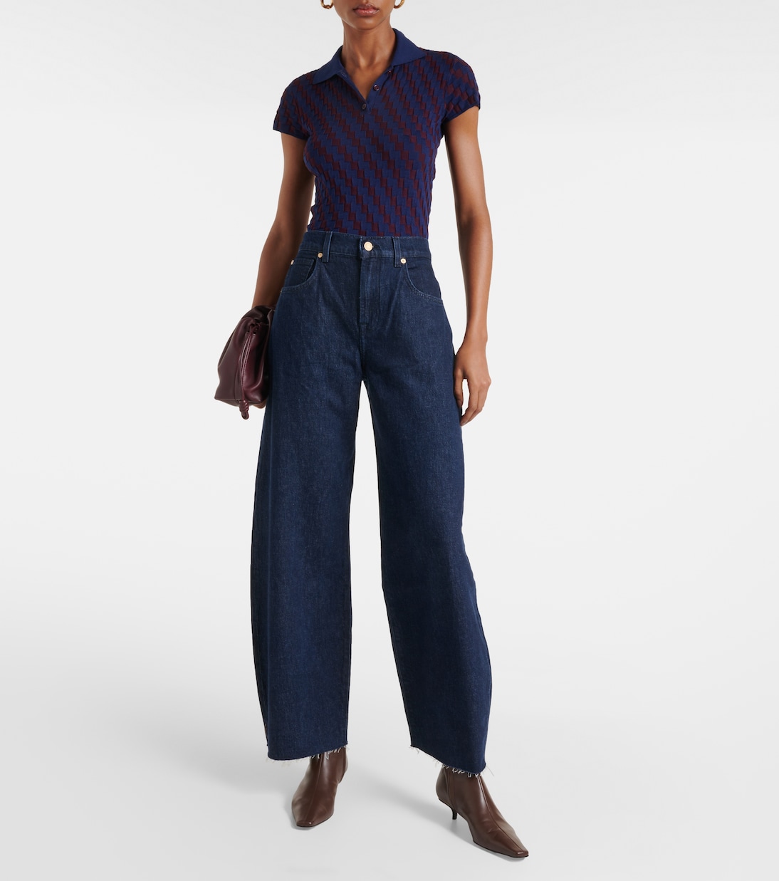 Bonnie high-rise barrel-leg jeans | 7 For All Mankind