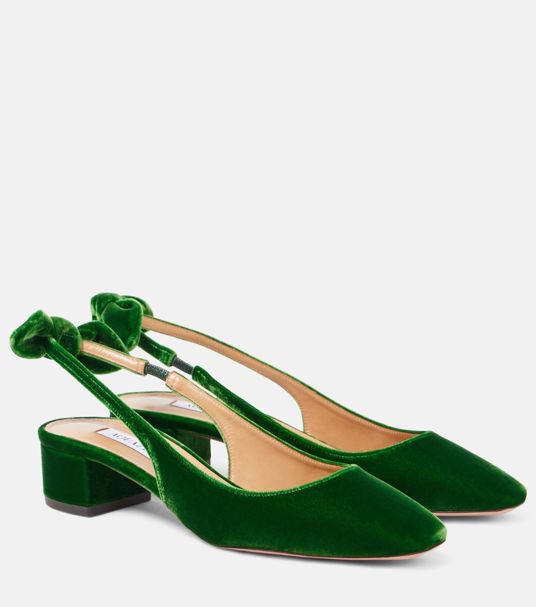 Escarpins Very Bow Tie 35 en velours | Aquazzura